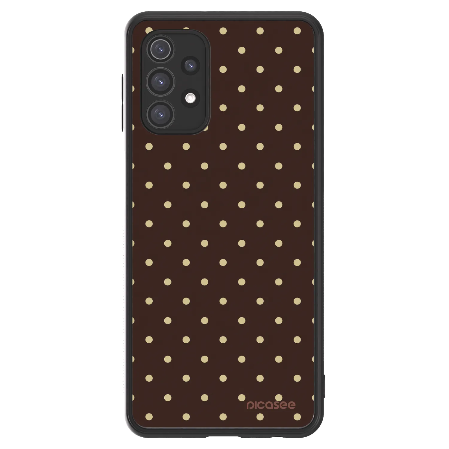 Picasee ULTIMATE CASE za Samsung Galaxy A32 5G A326B - Vanilla Dots & Chocolate