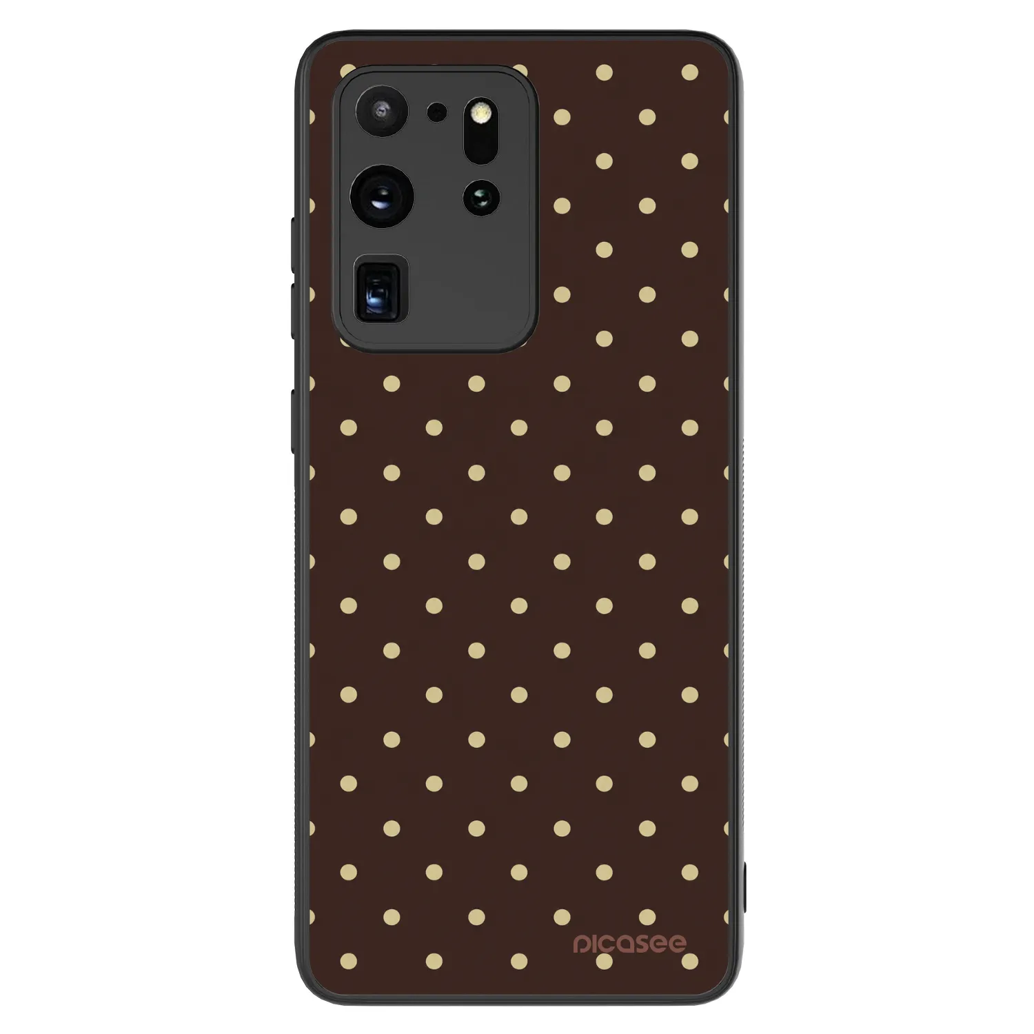 Picasee ULTIMATE CASE za Samsung Galaxy S20 Ultra 5G G988F - Vanilla Dots & Chocolate