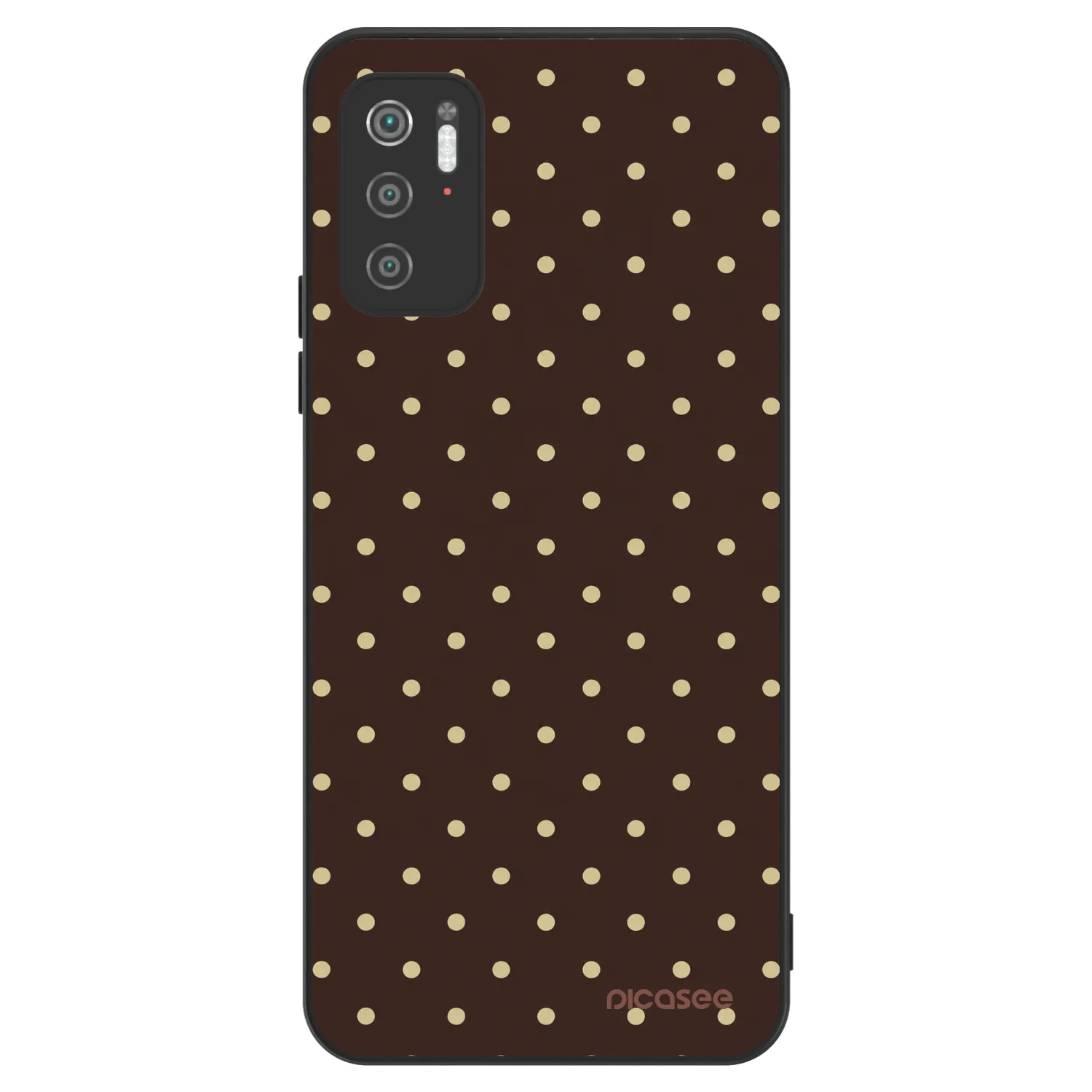 Picasee ULTIMATE CASE za Xiaomi Poco M3 Pro 5G - Vanilla Dots & Chocolate