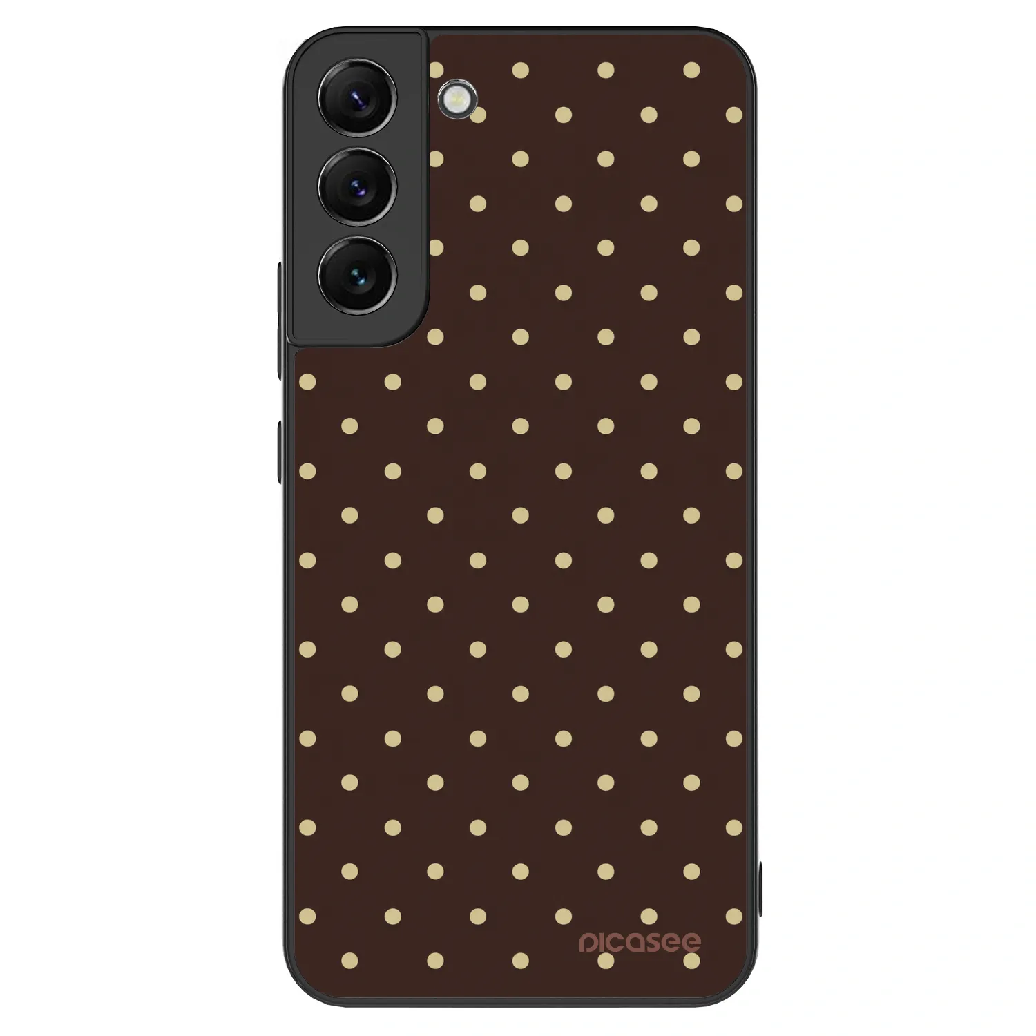 Picasee ULTIMATE CASE za Samsung Galaxy S22+ 5G - Vanilla Dots & Chocolate