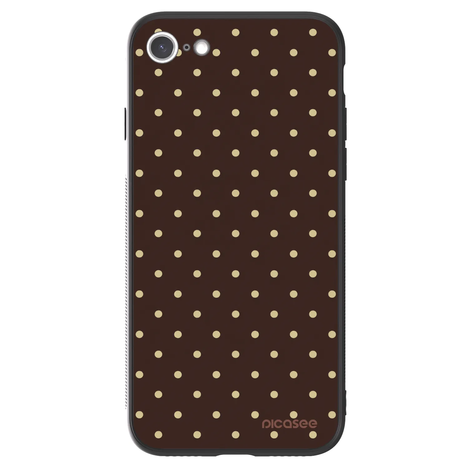 Picasee ULTIMATE CASE za Apple iPhone SE 2022 - Vanilla Dots & Chocolate