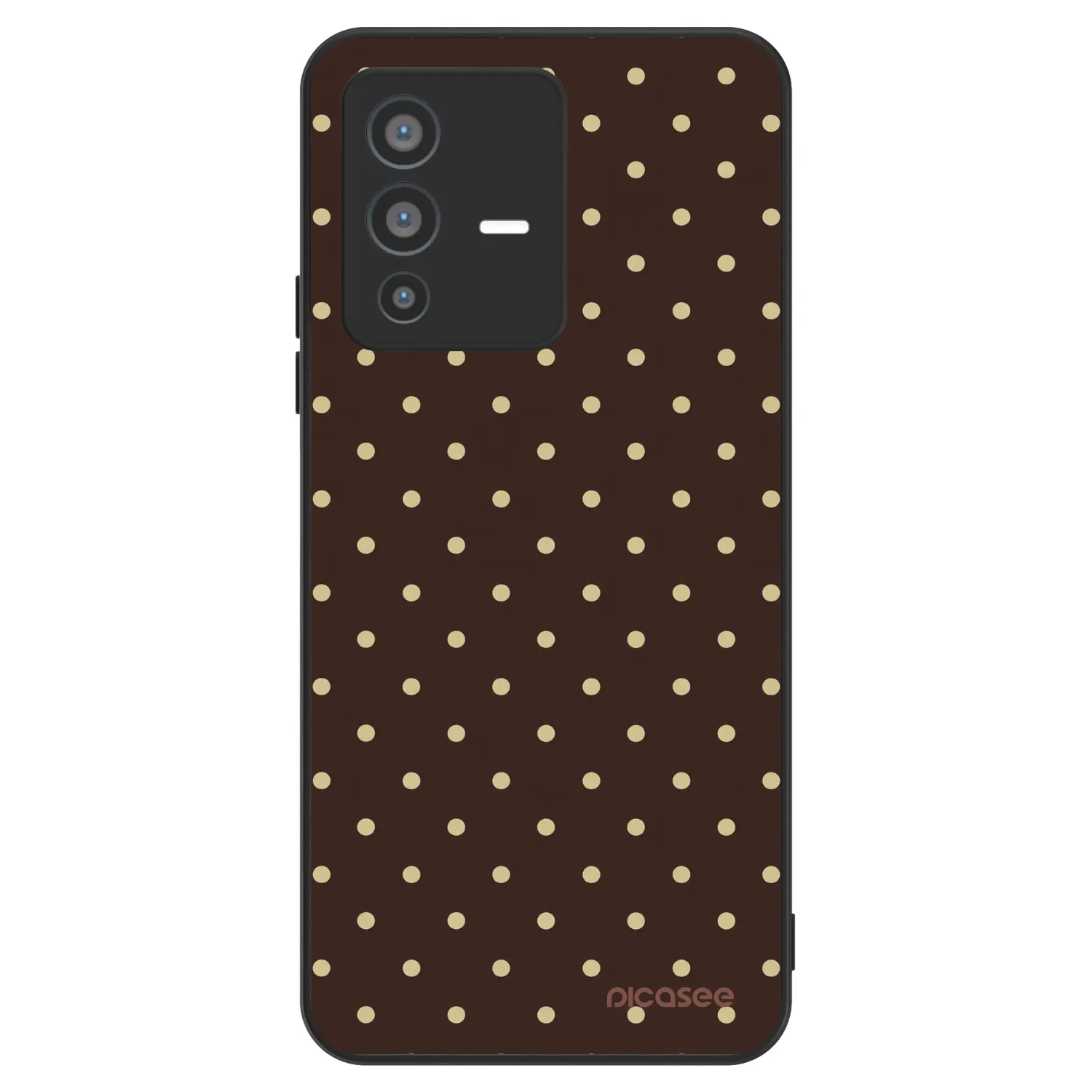 Picasee ULTIMATE CASE za Vivo V23 5G - Vanilla Dots & Chocolate