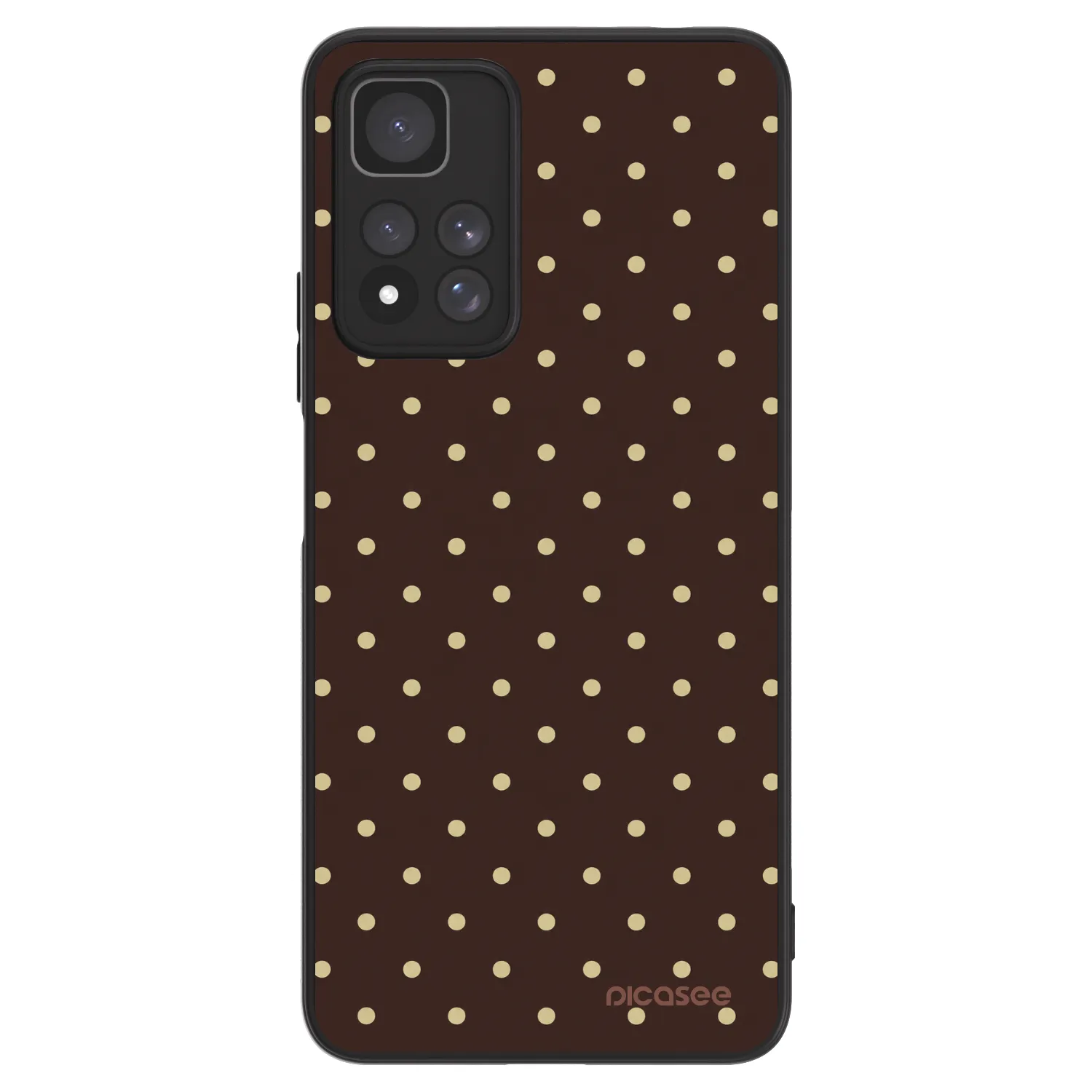 Picasee ULTIMATE CASE za Xiaomi Redmi Note 11 Pro+ 5G - Vanilla Dots & Chocolate