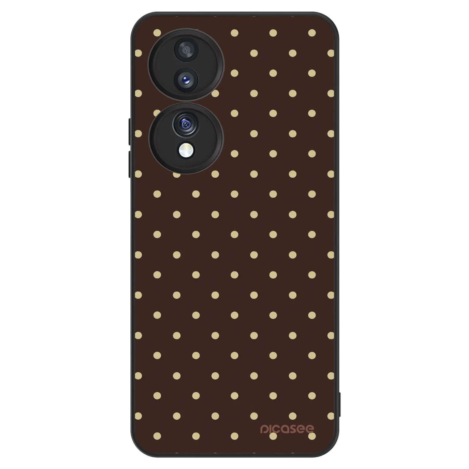 Picasee ULTIMATE CASE za Honor 70 - Vanilla Dots & Chocolate