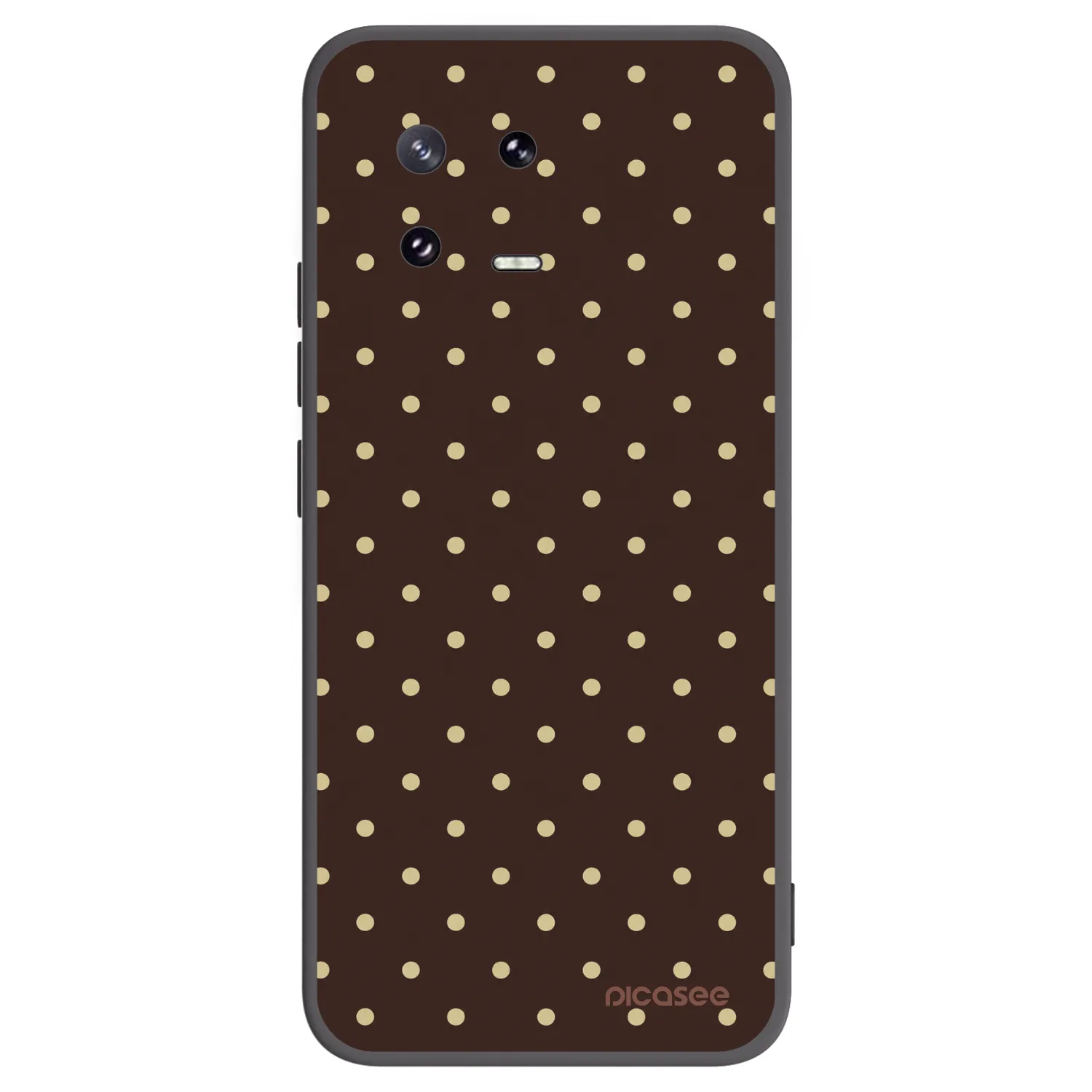 Picasee crna silikonska maskica za Xiaomi 13 Pro - Vanilla Dots & Chocolate