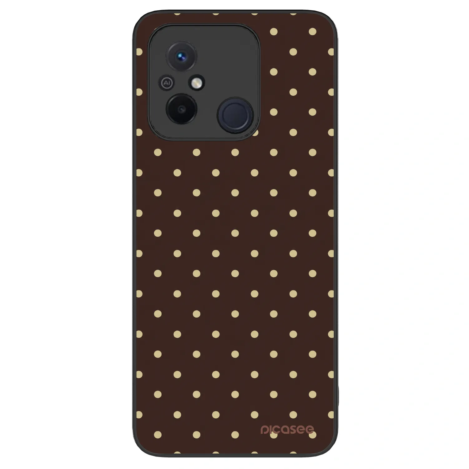 Picasee ULTIMATE CASE za Xiaomi Redmi 12C - Vanilla Dots & Chocolate