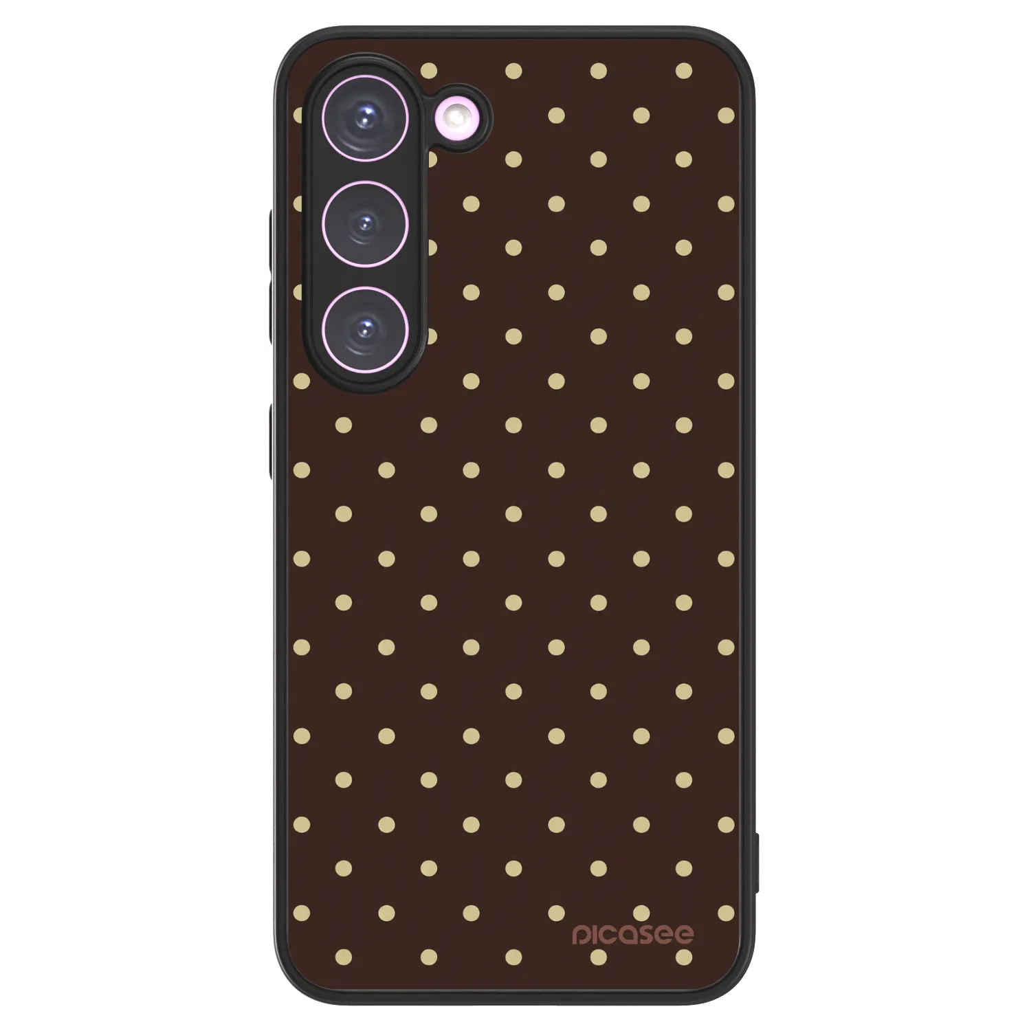 Picasee ULTIMATE CASE PowerShare za Samsung Galaxy S23 5G - Vanilla Dots & Chocolate