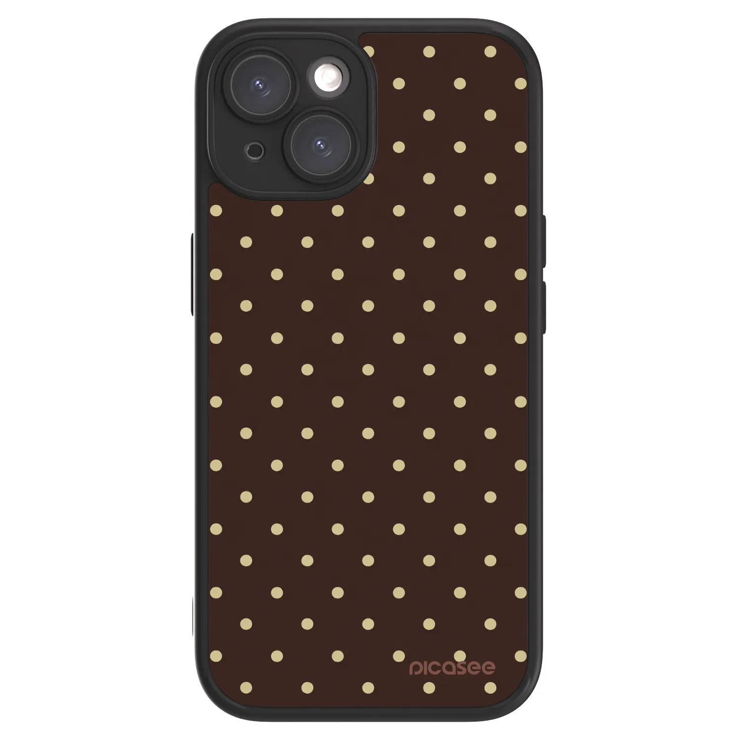 Picasee ULTIMATE CASE za Apple iPhone 15 - Vanilla Dots & Chocolate