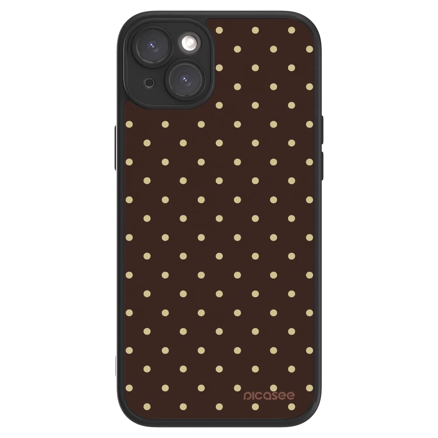 Picasee ULTIMATE CASE za Apple iPhone 15 Plus - Vanilla Dots & Chocolate