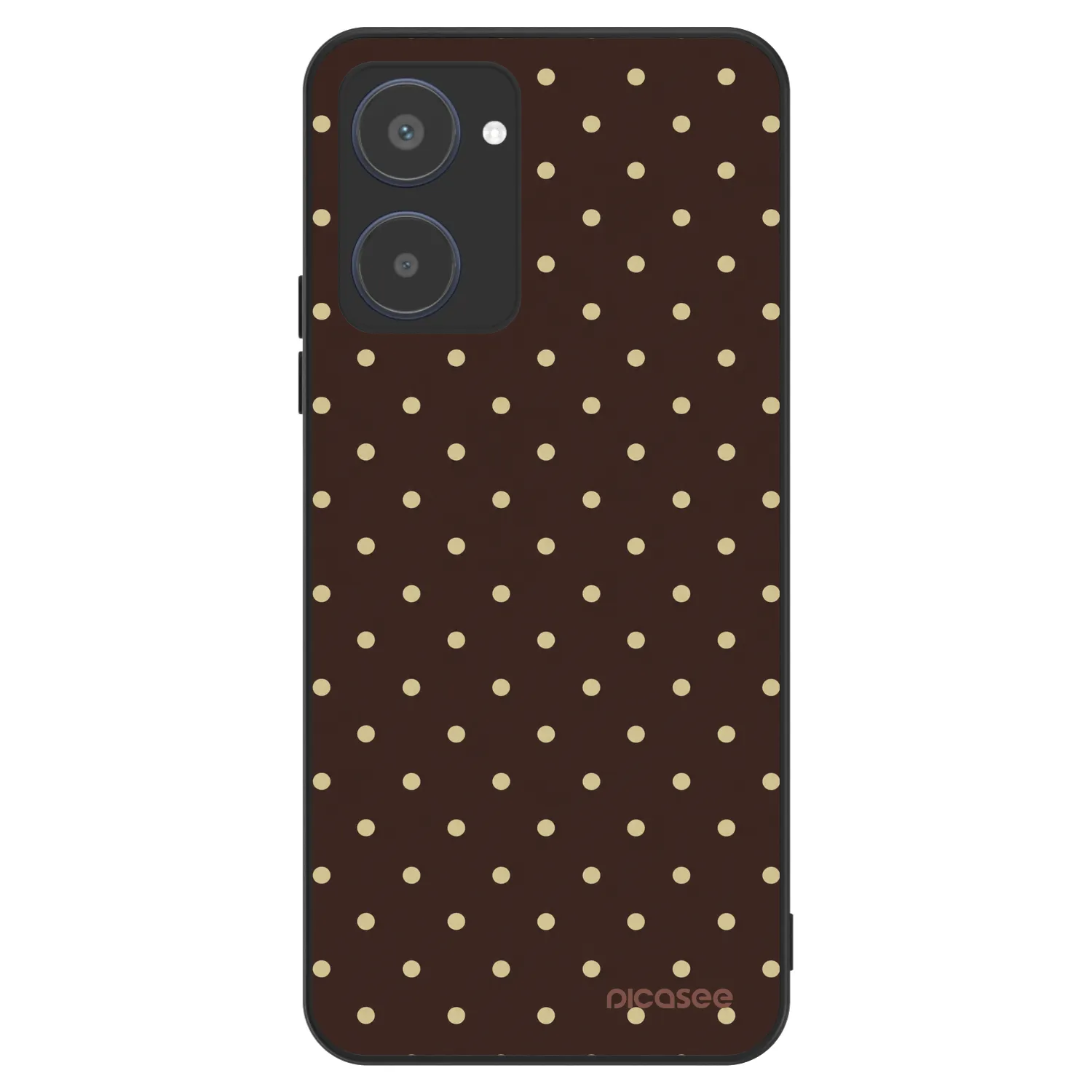 Picasee ULTIMATE CASE za Realme 10 4G - Vanilla Dots & Chocolate
