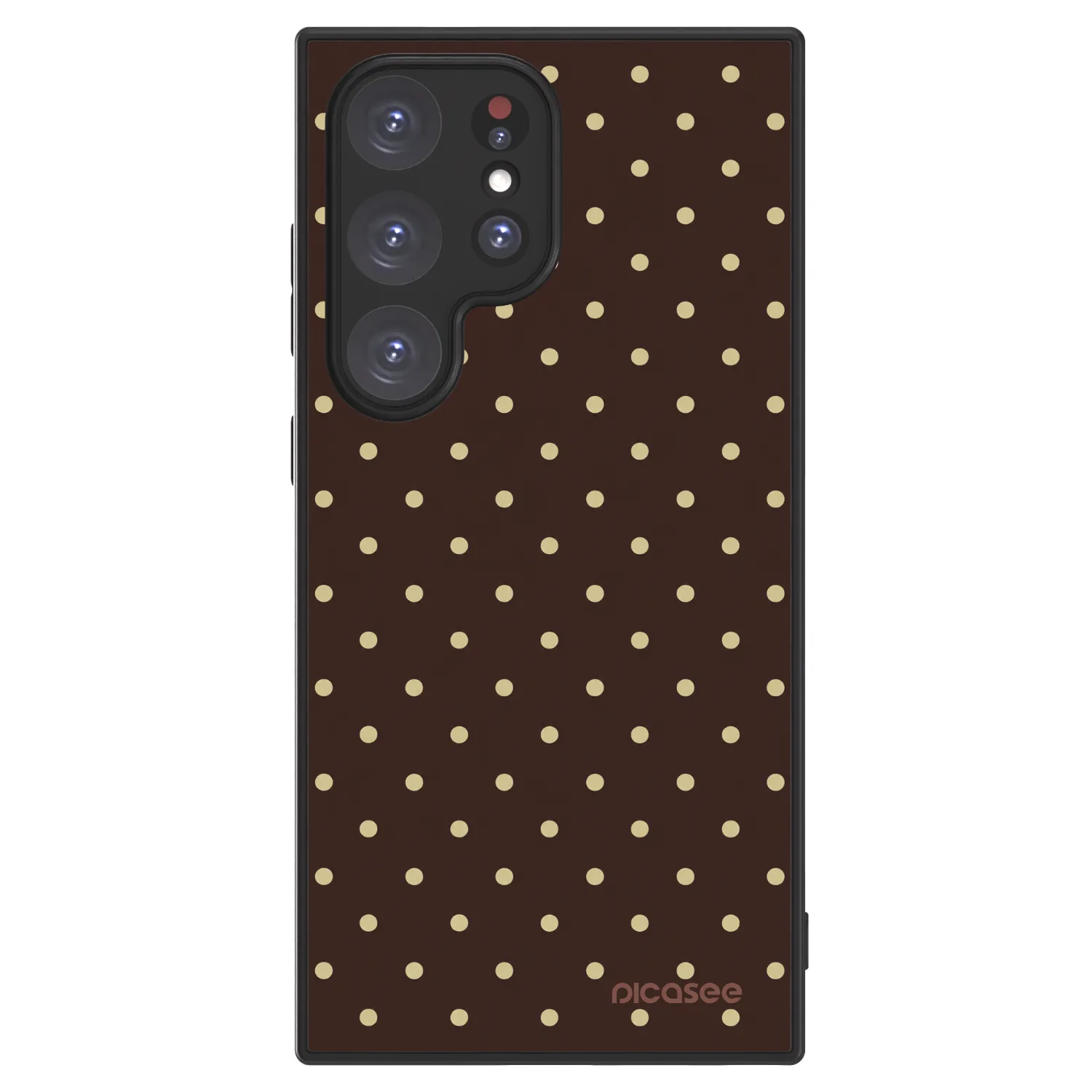 Picasee ULTIMATE CASE za Samsung Galaxy S24 Ultra S928B 5G - Vanilla Dots & Chocolate