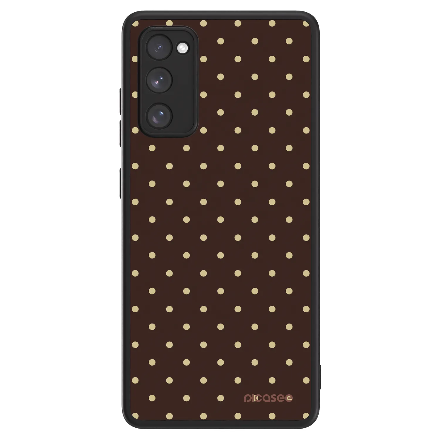 Picasee ULTIMATE CASE PowerShare za Samsung Galaxy S20 FE - Vanilla Dots & Chocolate