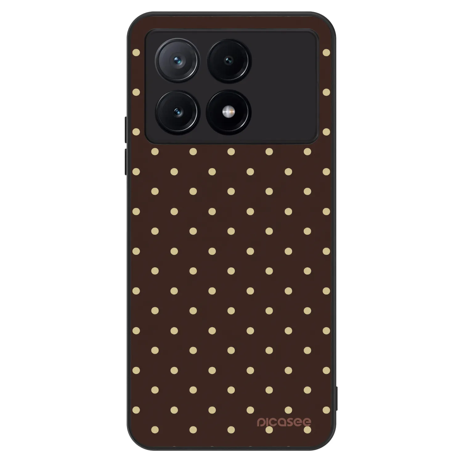 Picasee ULTIMATE CASE za Xiaomi Poco X6 Pro - Vanilla Dots & Chocolate