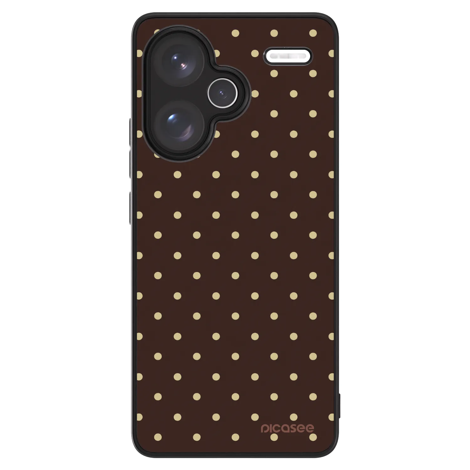 Picasee ULTIMATE CASE za Xiaomi Redmi Note 13 Pro+ 5G - Vanilla Dots & Chocolate