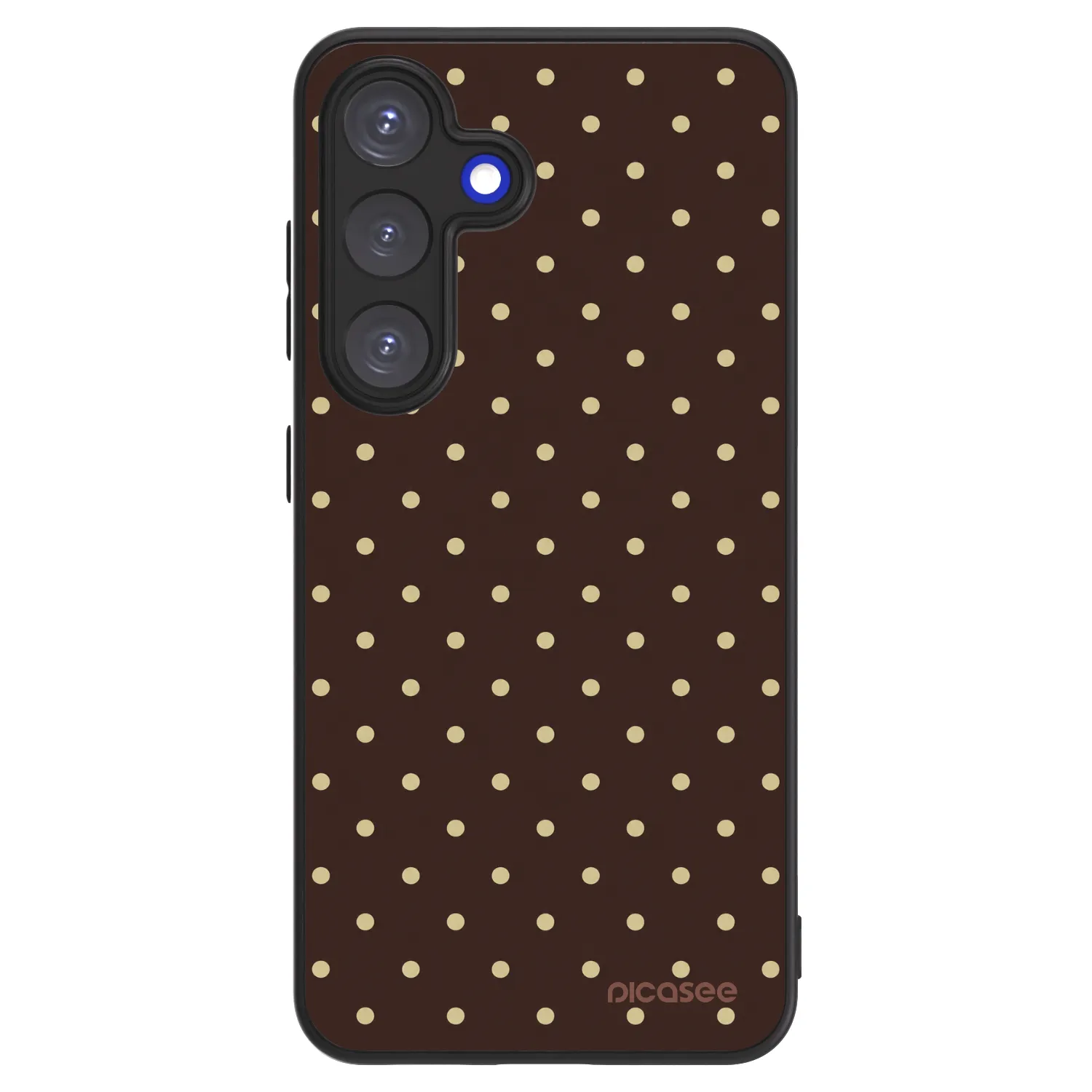 Picasee ULTIMATE CASE za Samsung Galaxy A25 A256B 5G - Vanilla Dots & Chocolate