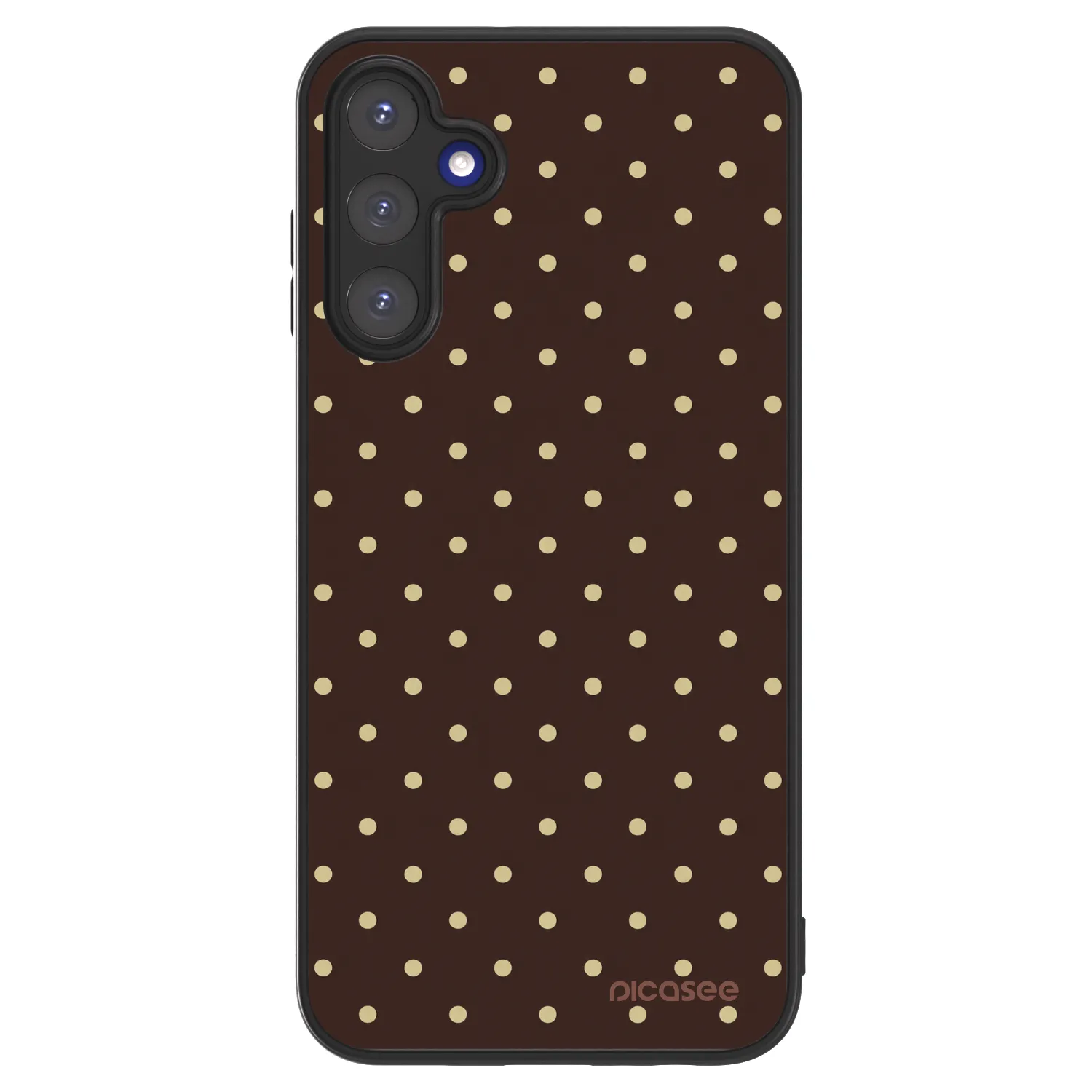 Picasee ULTIMATE CASE za Samsung Galaxy A15 A155F 4G - Vanilla Dots & Chocolate