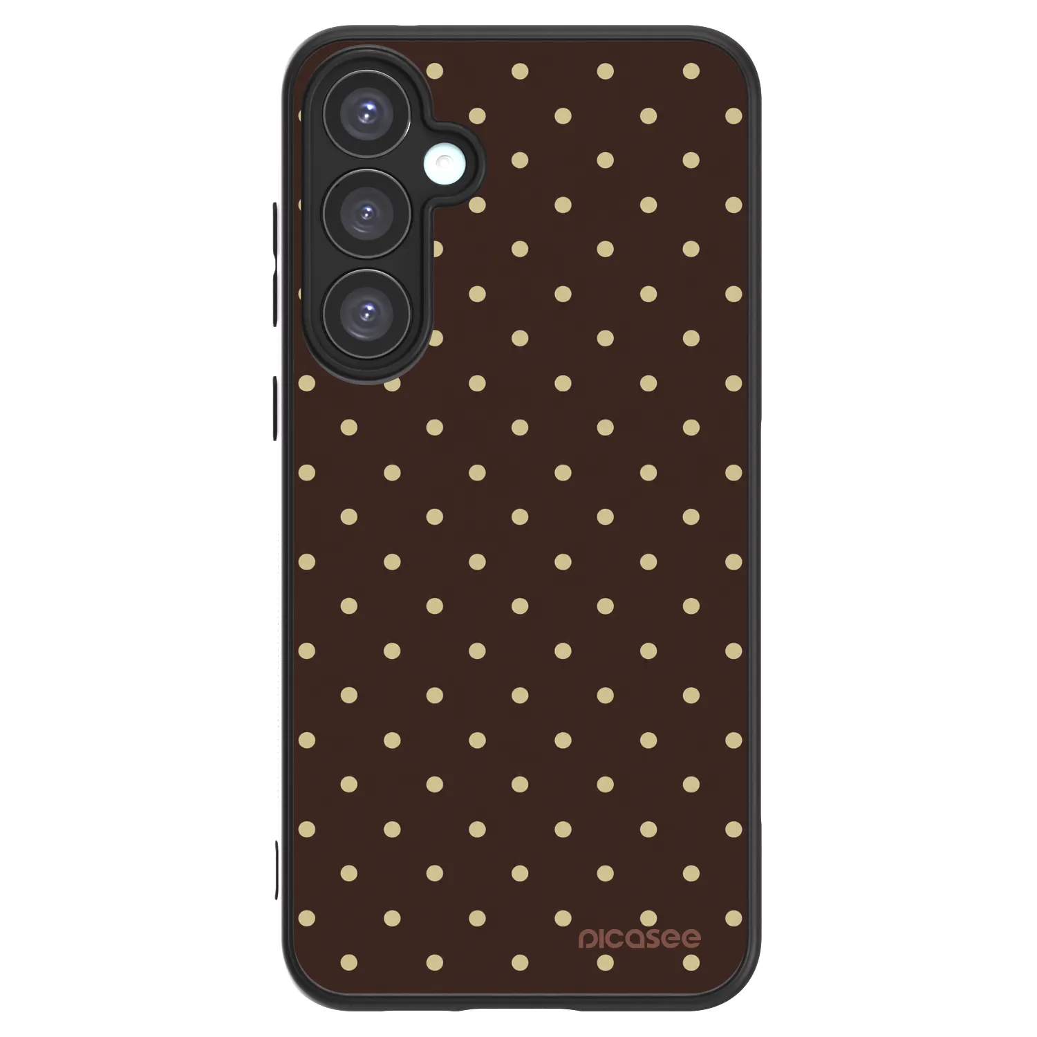 Picasee ULTIMATE CASE za Samsung Galaxy A55 5G A556B - Vanilla Dots & Chocolate