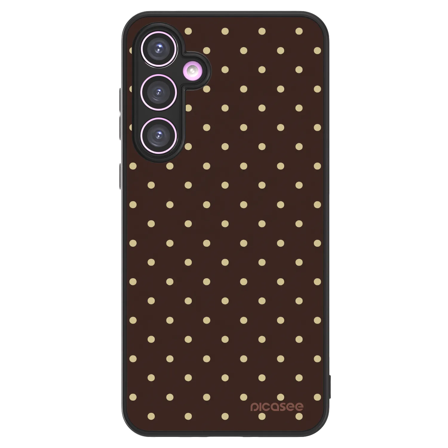 Picasee ULTIMATE CASE za Samsung Galaxy A35 5G A356B - Vanilla Dots & Chocolate
