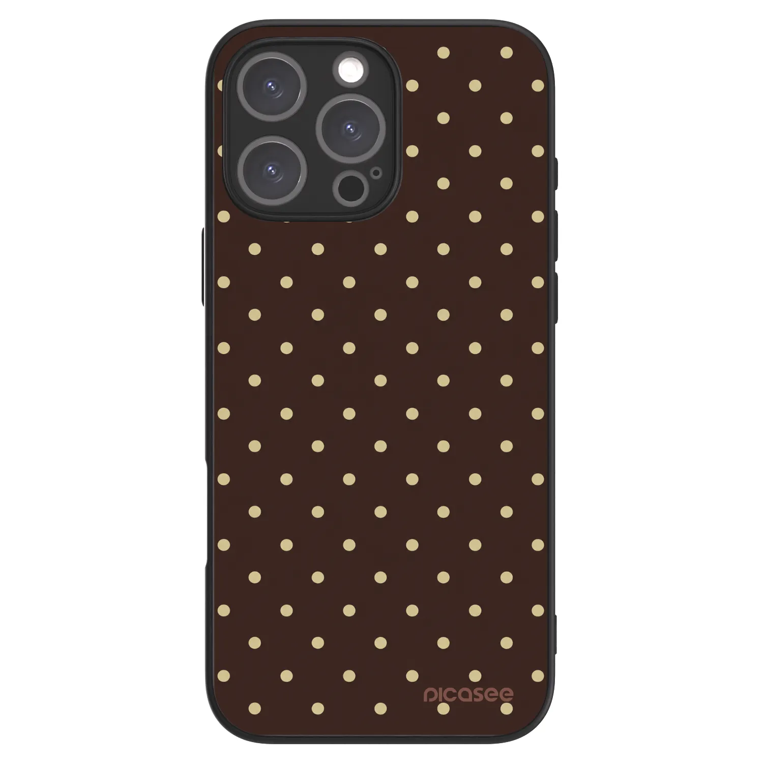 Picasee ULTIMATE CASE MagSafe za Apple iPhone 16 Pro Max - Vanilla Dots & Chocolate