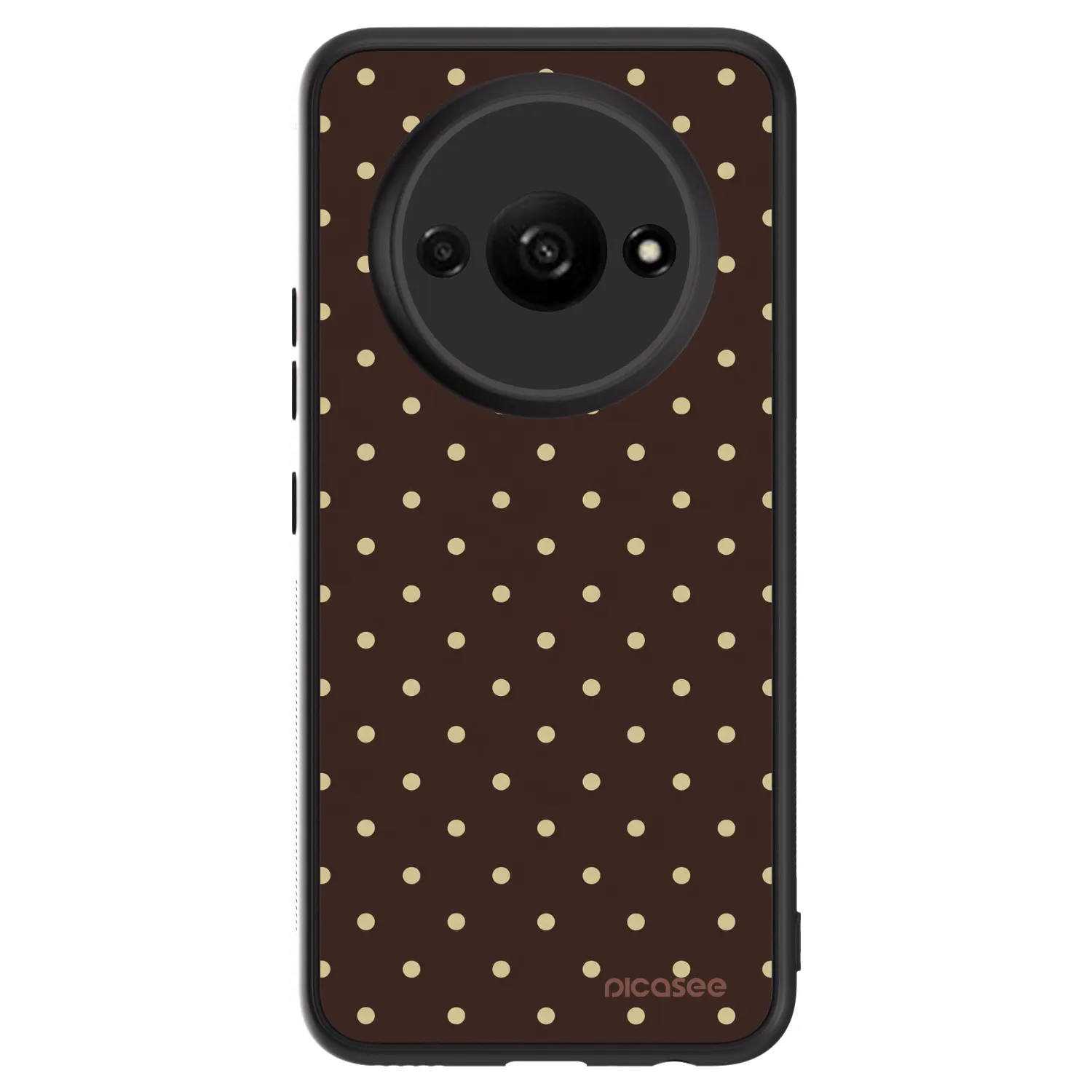 Picasee ULTIMATE CASE za Xiaomi Redmi A3 - Vanilla Dots & Chocolate