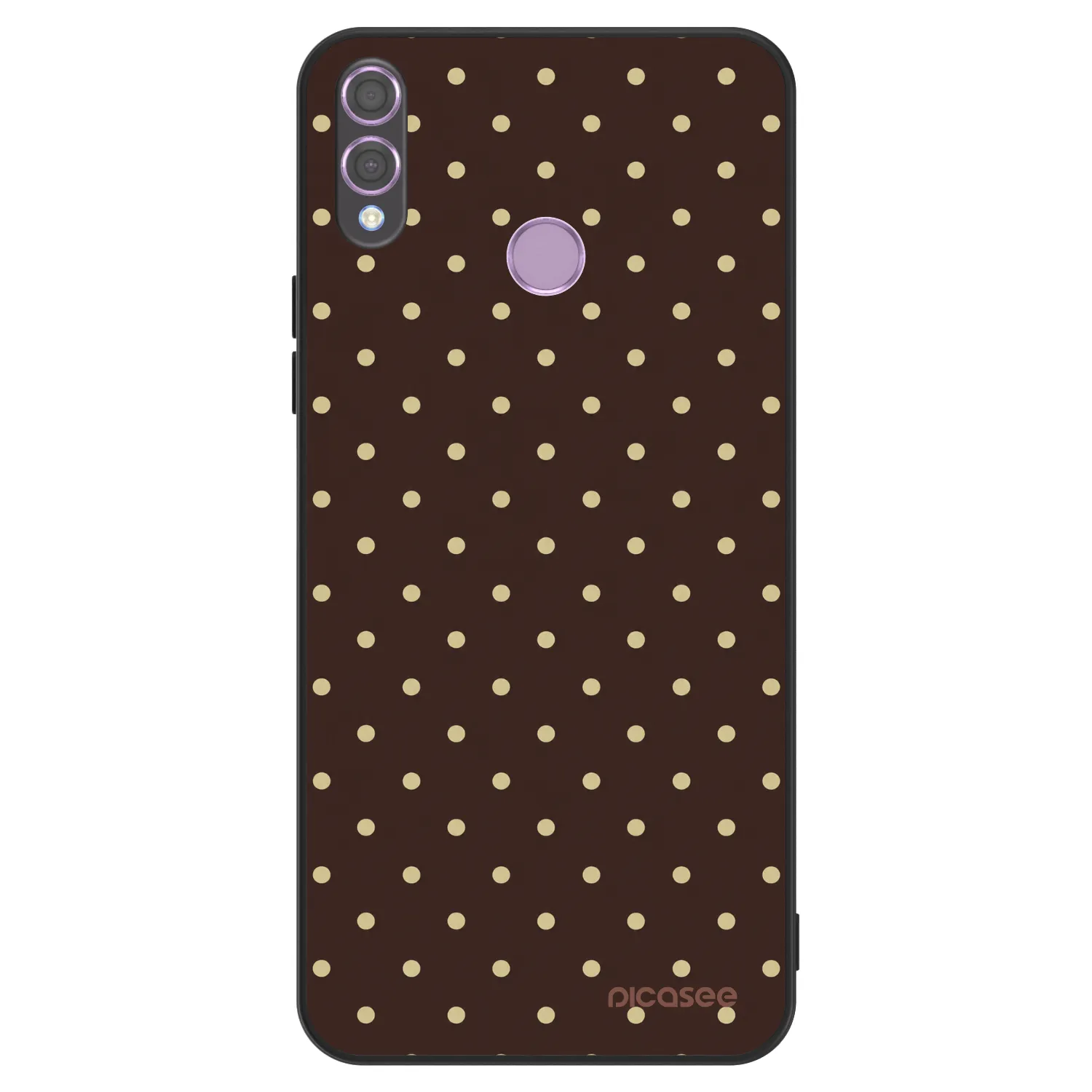 Picasee ULTIMATE CASE za Honor 8X - Vanilla Dots & Chocolate