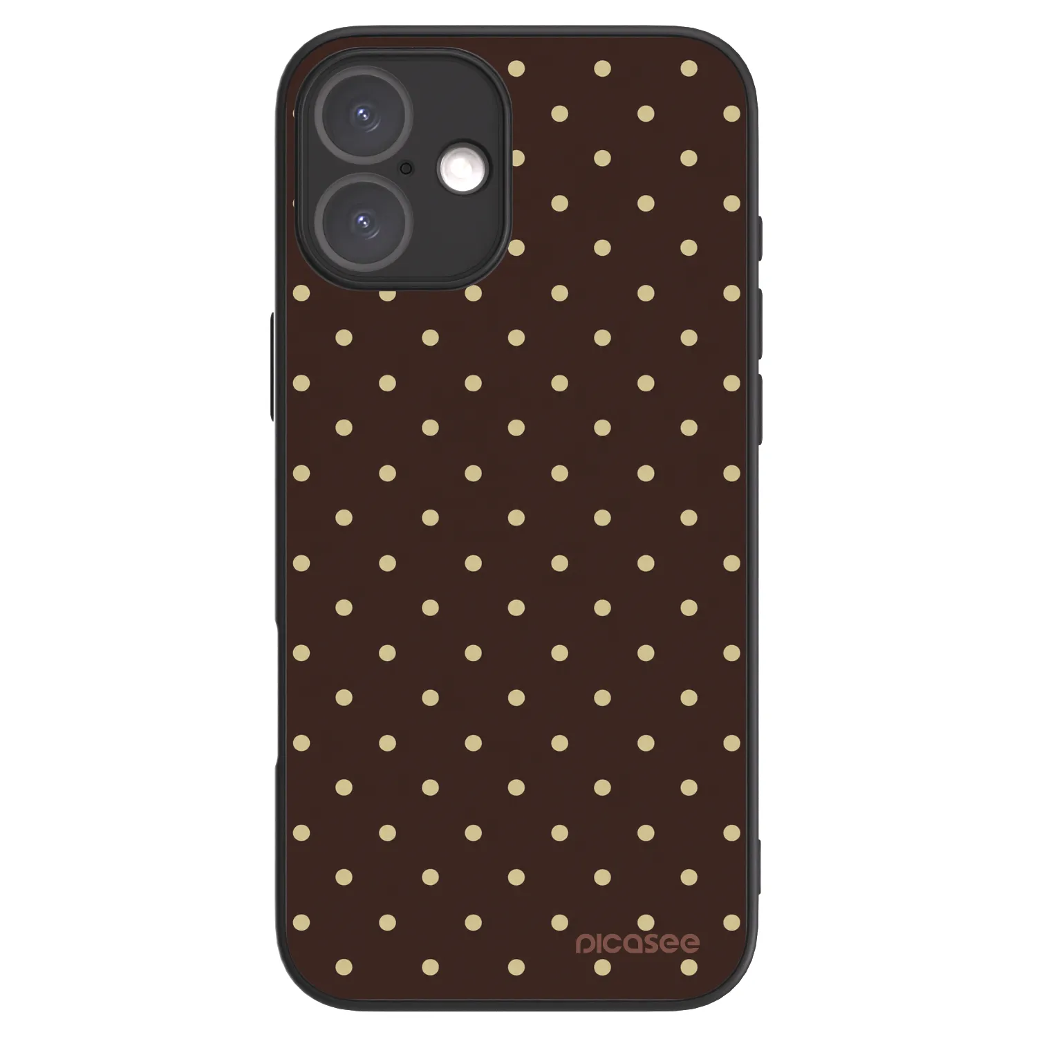 Picasee ULTIMATE CASE MagSafe za Apple iPhone 16 Plus - Vanilla Dots & Chocolate
