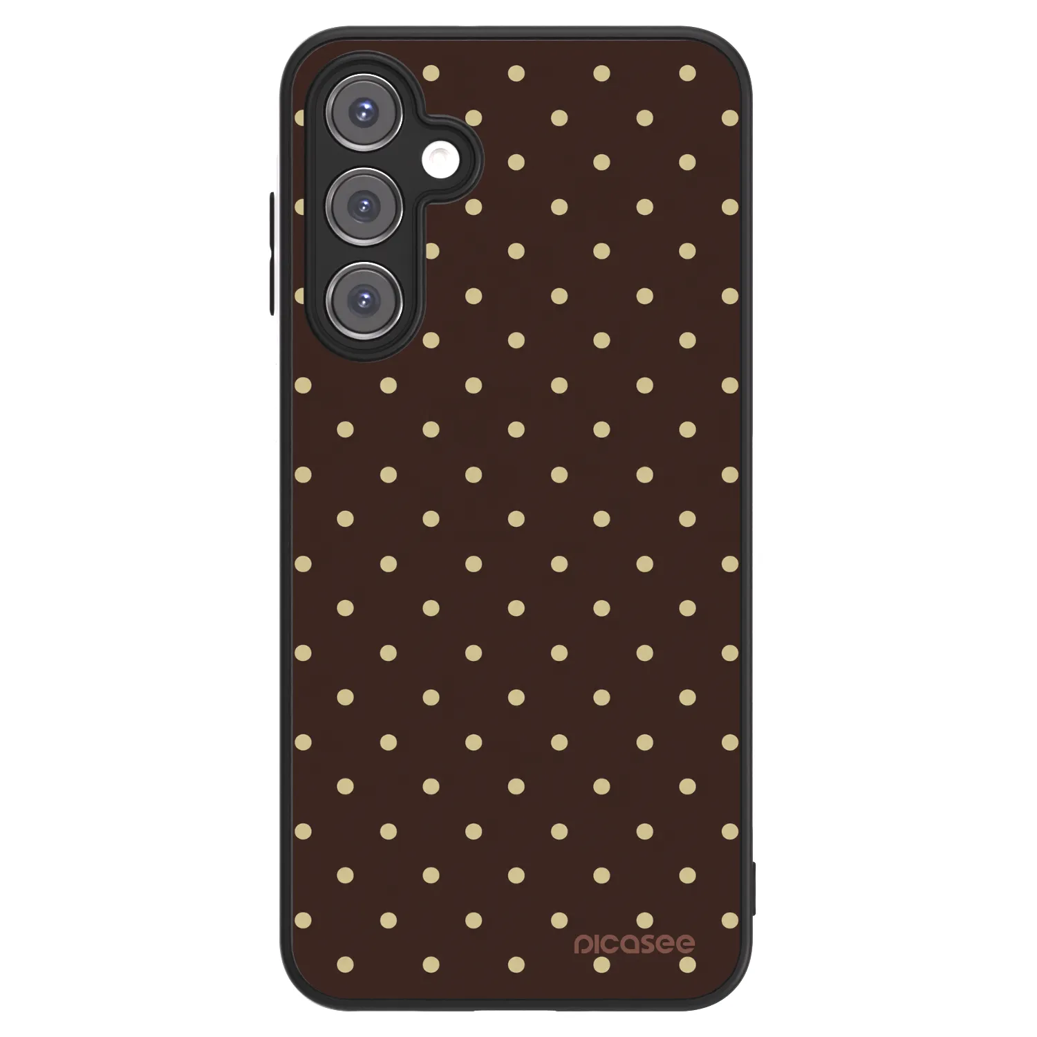 Picasee ULTIMATE CASE za Samsung Galaxy A16 5G - Vanilla Dots & Chocolate