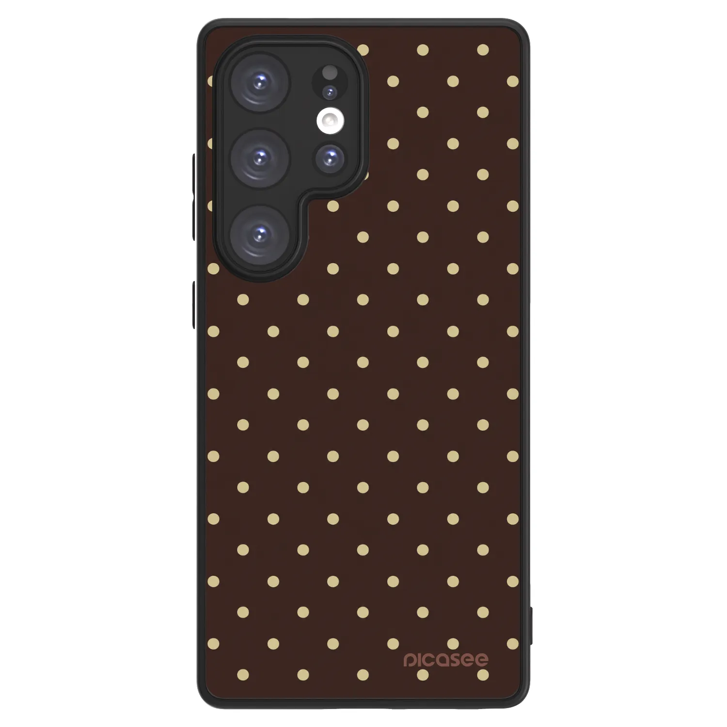 Picasee ULTIMATE CASE PowerShare za Samsung Galaxy S25 Ultra 5G - Vanilla Dots & Chocolate