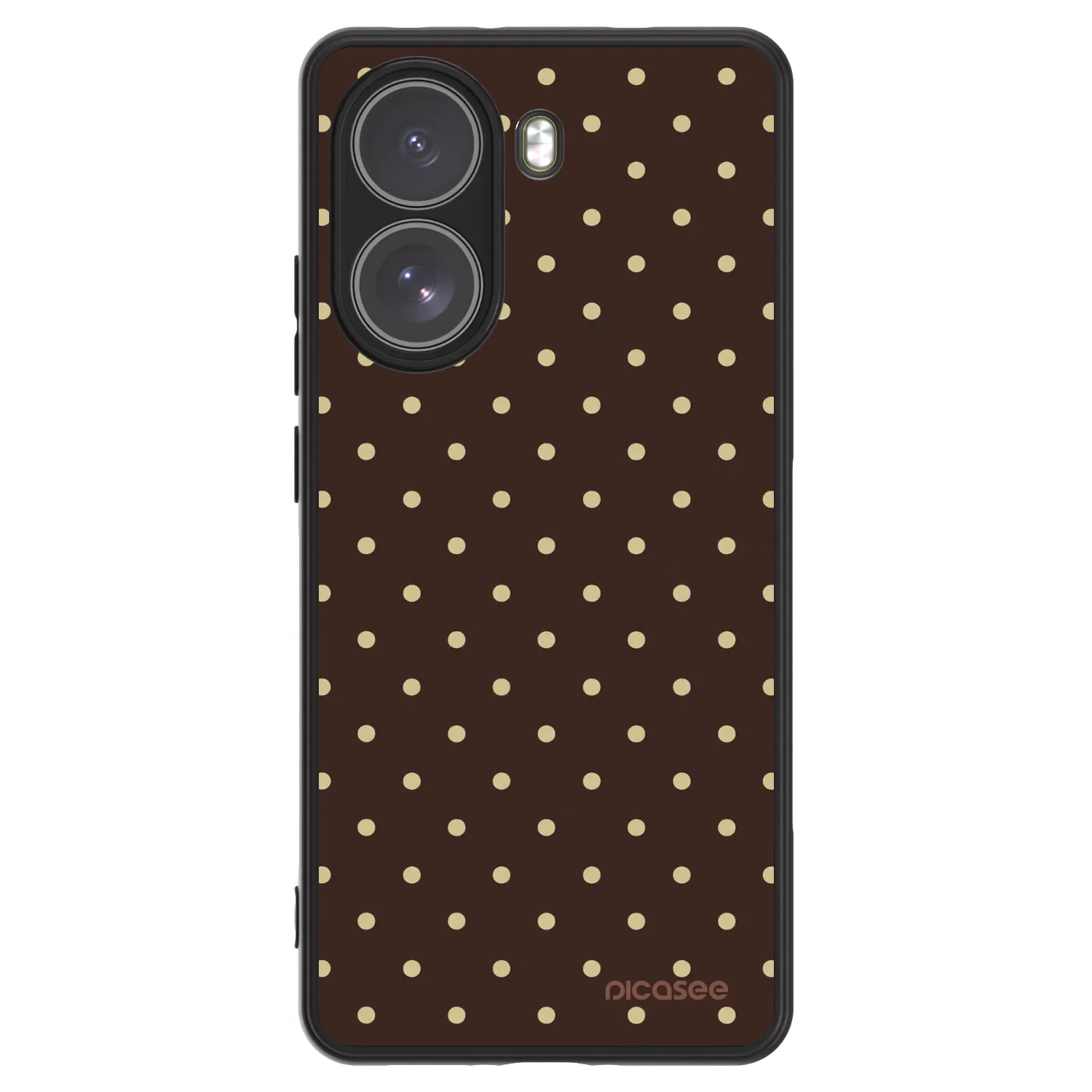 Picasee ULTIMATE CASE za Xiaomi Poco X7 Pro 5G - Vanilla Dots & Chocolate