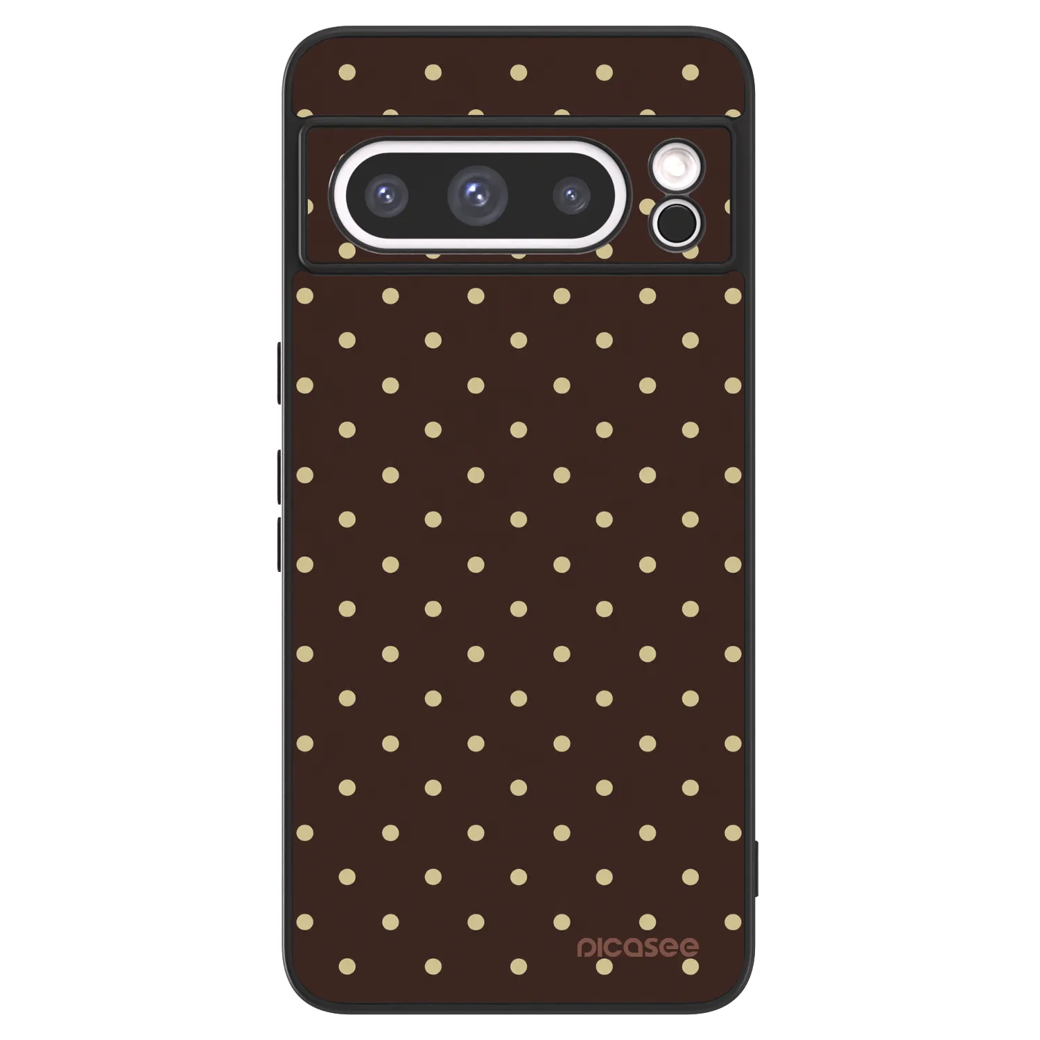 Picasee ULTIMATE CASE za Google Pixel 8 Pro - Vanilla Dots & Chocolate
