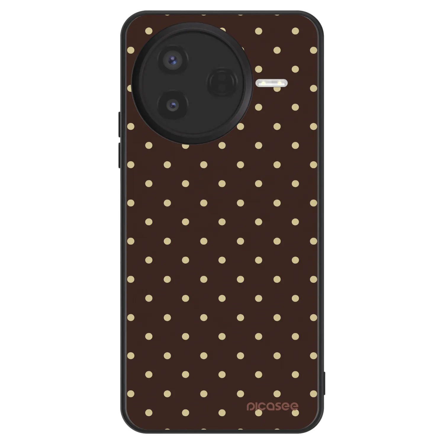 Picasee ULTIMATE CASE za Xiaomi Poco F7 Pro 5G - Vanilla Dots & Chocolate