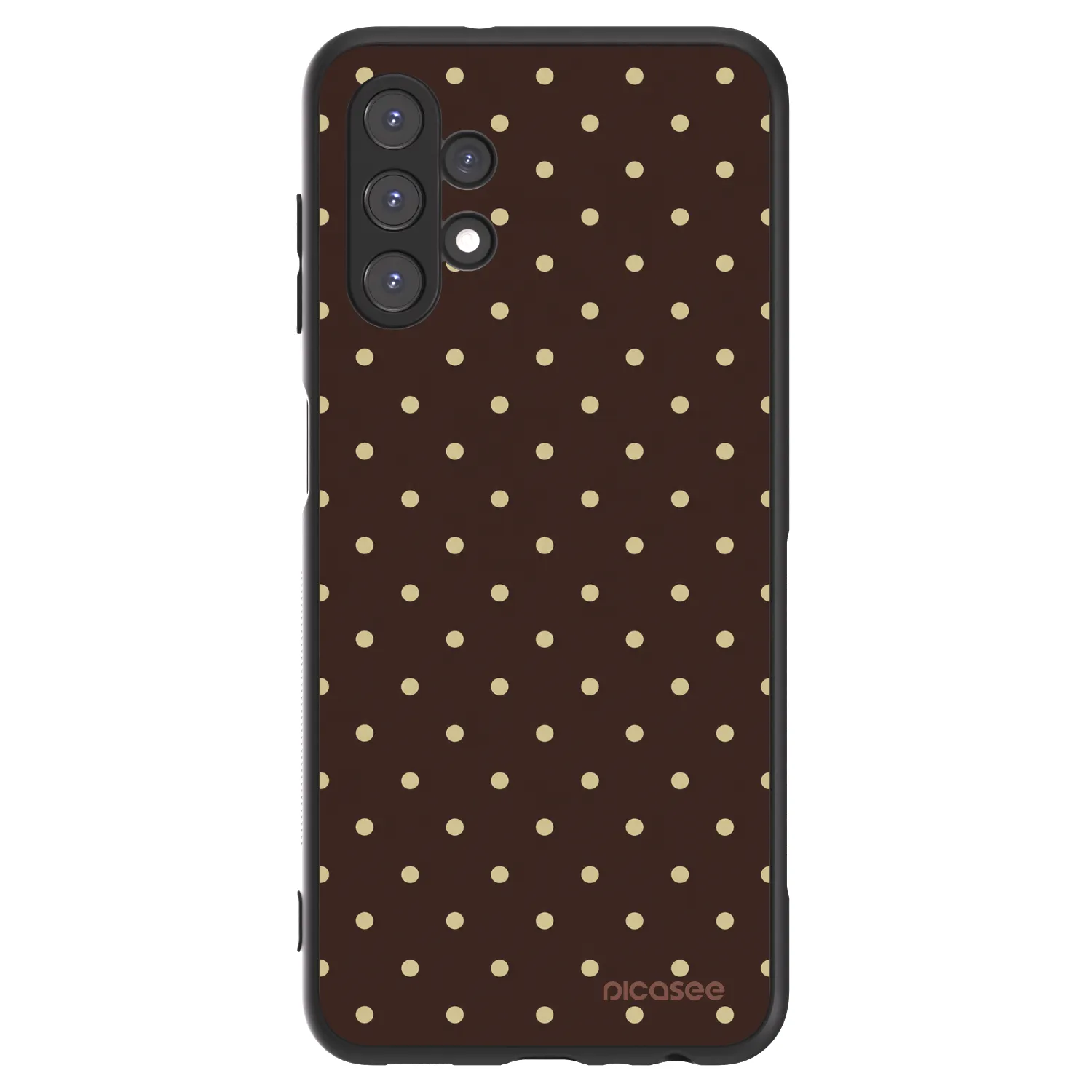 Picasee ULTIMATE CASE za Samsung Galaxy A13 5G - Vanilla Dots & Chocolate