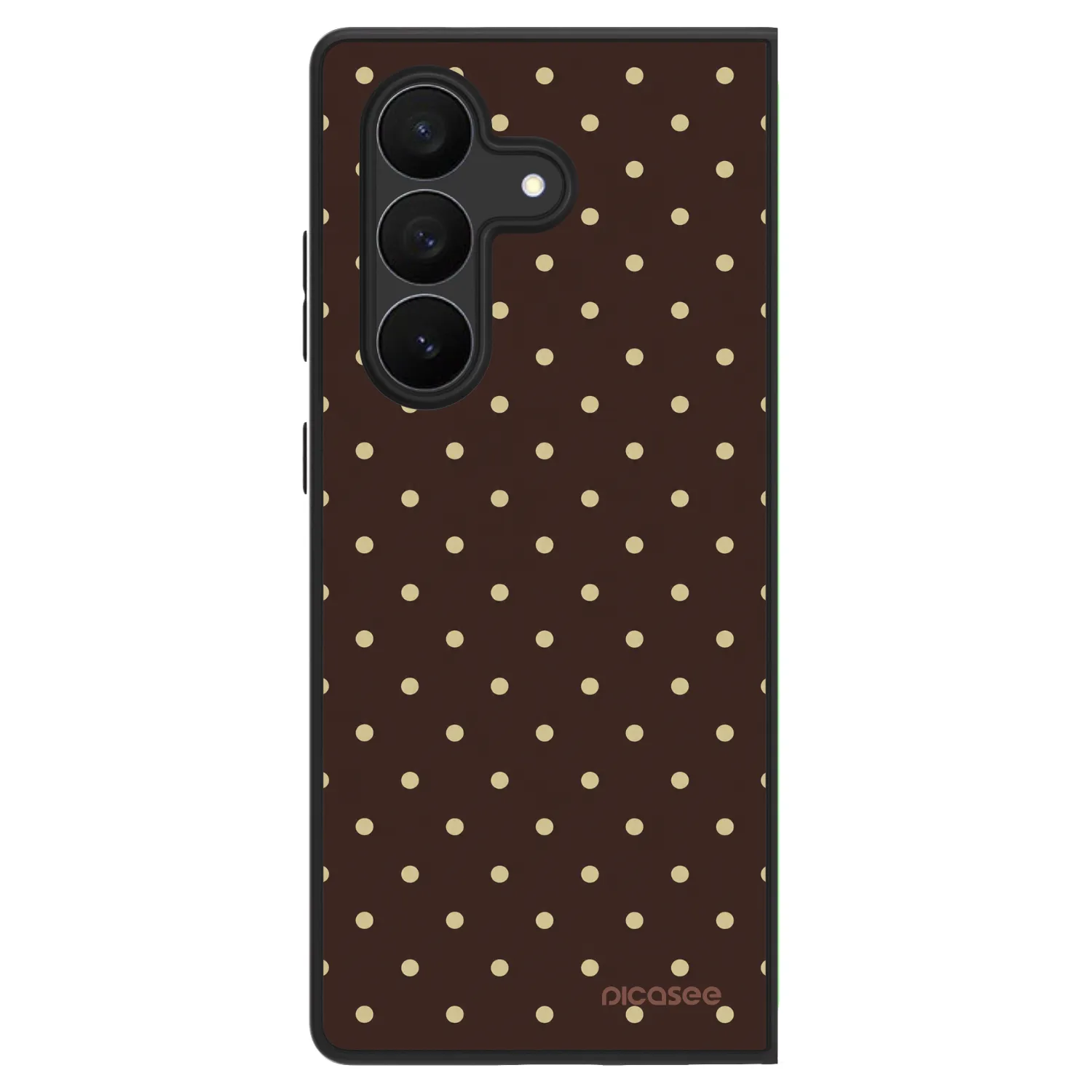 Picasee ULTIMATE CASE za Samsung Galaxy Z Fold7 5G - Vanilla Dots & Chocolate