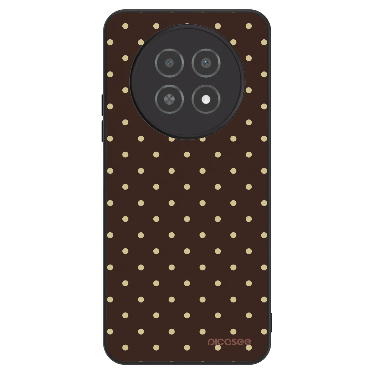 Picasee ULTIMATE CASE za Realme 12X - Vanilla Dots & Chocolate