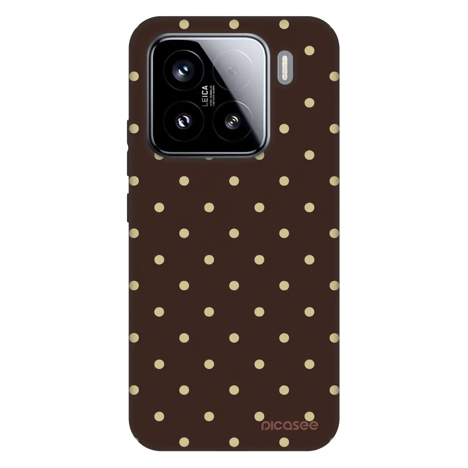 Picasee Fashion Case za Xiaomi 15 - Vanilla Dots & Chocolate