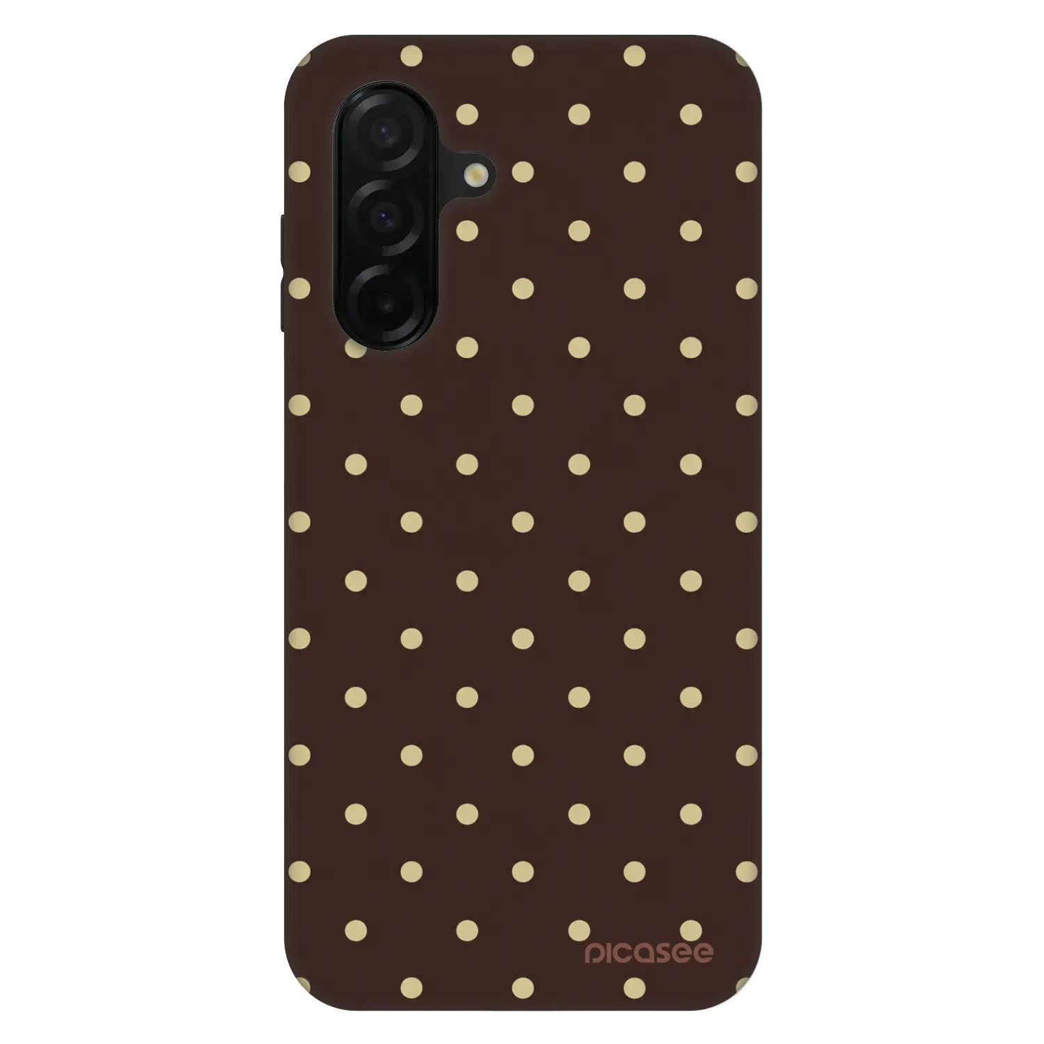 Picasee Fashion Case za Samsung Galaxy A26 5G A266B - Vanilla Dots & Chocolate