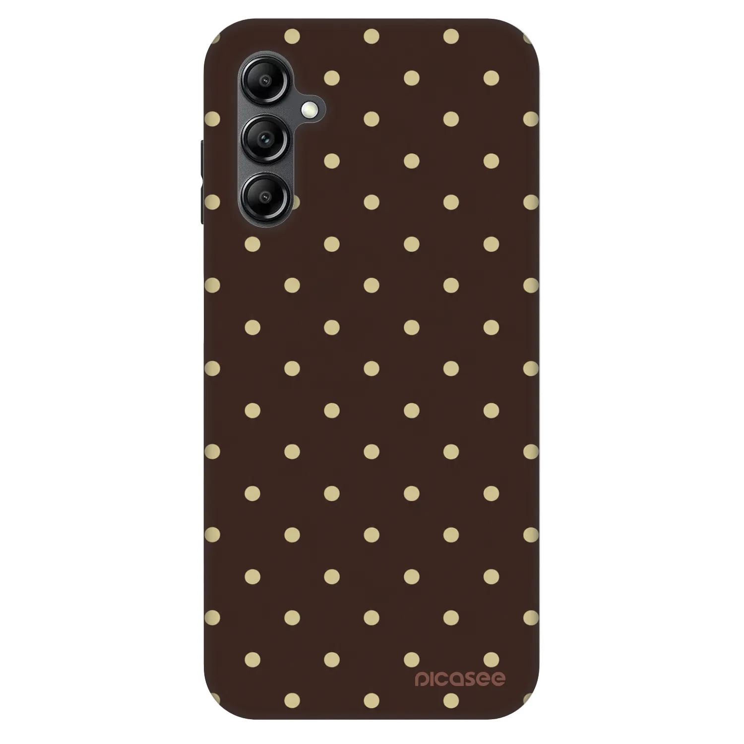 Picasee Fashion Case za Samsung Galaxy A14 5G A146P - Vanilla Dots & Chocolate