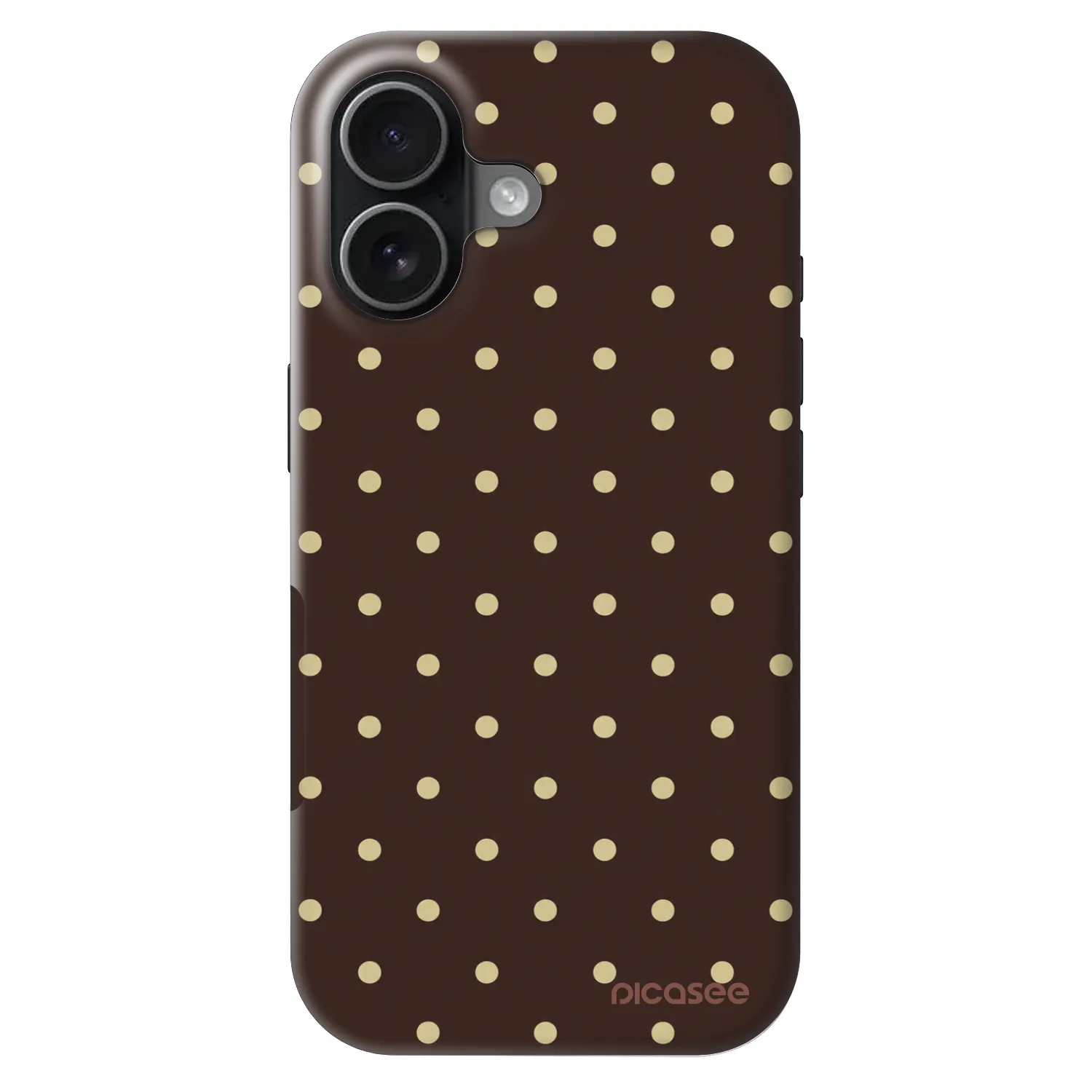 Picasee Fashion Case MagSafe za Apple iPhone 17 - Vanilla Dots & Chocolate