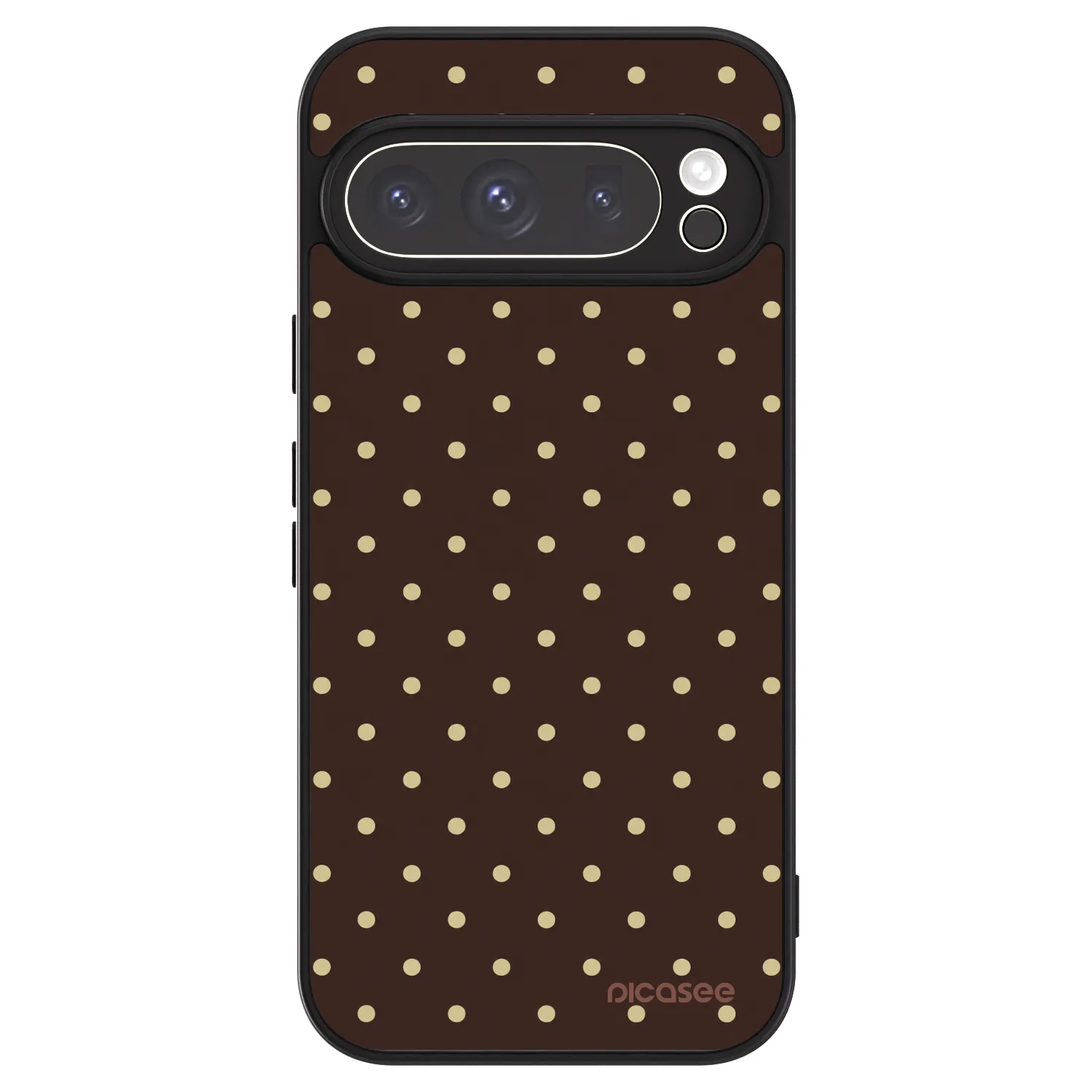 Picasee ULTIMATE CASE za Google Pixel 9 Pro XL - Vanilla Dots & Chocolate