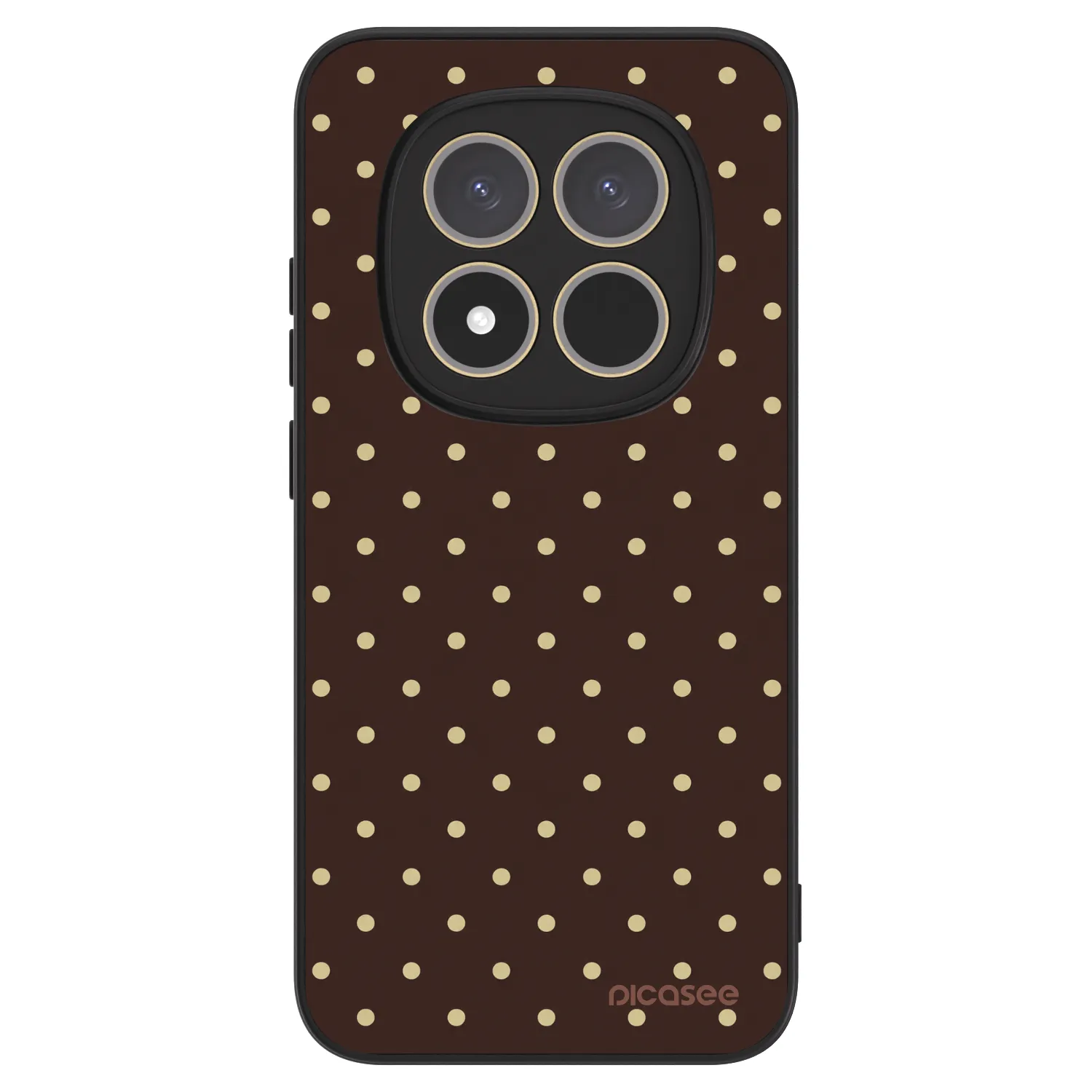 Picasee ULTIMATE CASE za Xiaomi Redmi Note 15 Pro 5G - Vanilla Dots & Chocolate