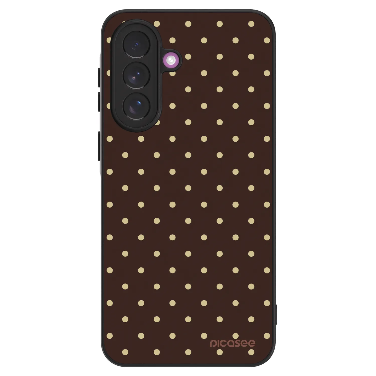 Picasee ULTIMATE CASE za Samsung Galaxy A37 - Vanilla Dots & Chocolate