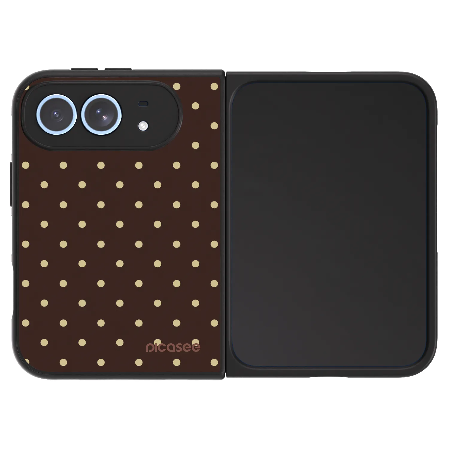 Picasee ULTIMATE CASE MagSafe za Apple iPhone Duo - Vanilla Dots & Chocolate