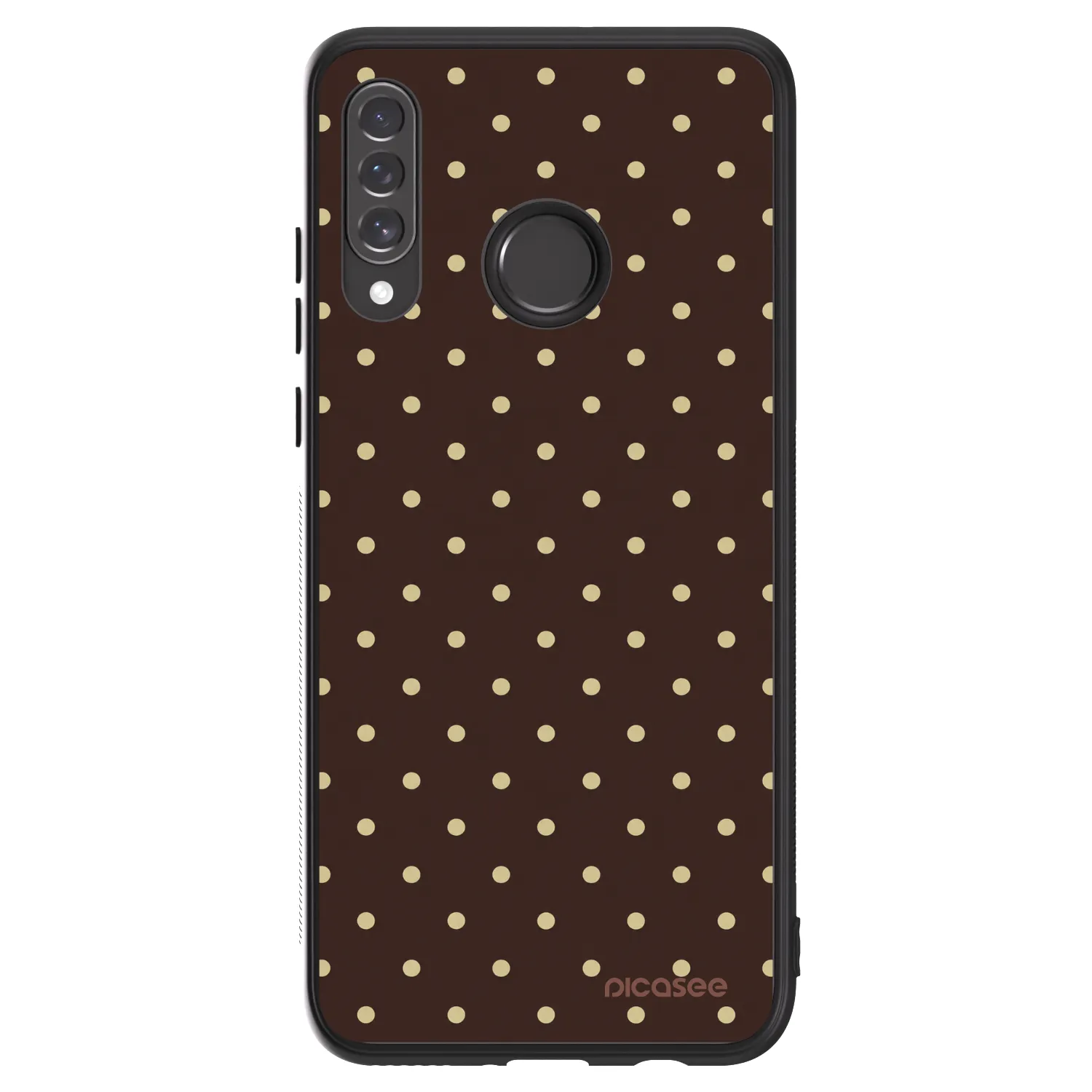 Picasee ULTIMATE CASE za Huawei P30 Lite - Vanilla Dots & Chocolate