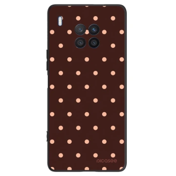 Maskica za Honor 50 Lite - Peach Dots & Chocolate