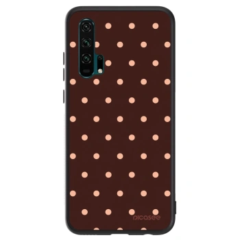 Maskica za Honor 20 Pro - Peach Dots & Chocolate