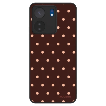 Maskica za Xiaomi Redmi 13C 4G - Peach Dots & Chocolate