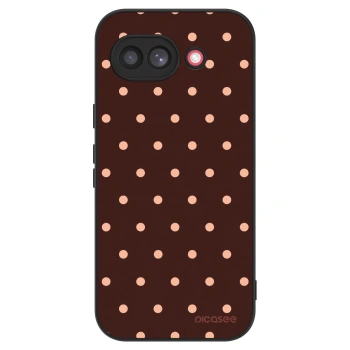 Maskica za Google Pixel 10a - Peach Dots & Chocolate