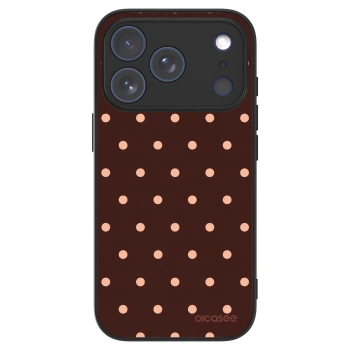 Picasee ULTIMATE CASE za Apple iPhone 18 Pro - Peach Dots & Chocolate