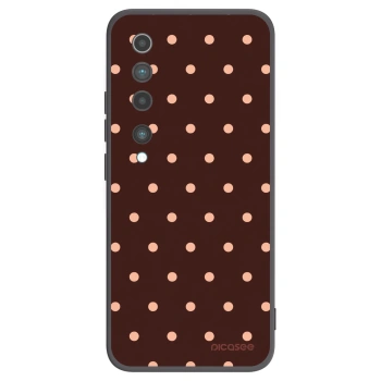 Maskica za Xiaomi Mi 10 - Peach Dots & Chocolate