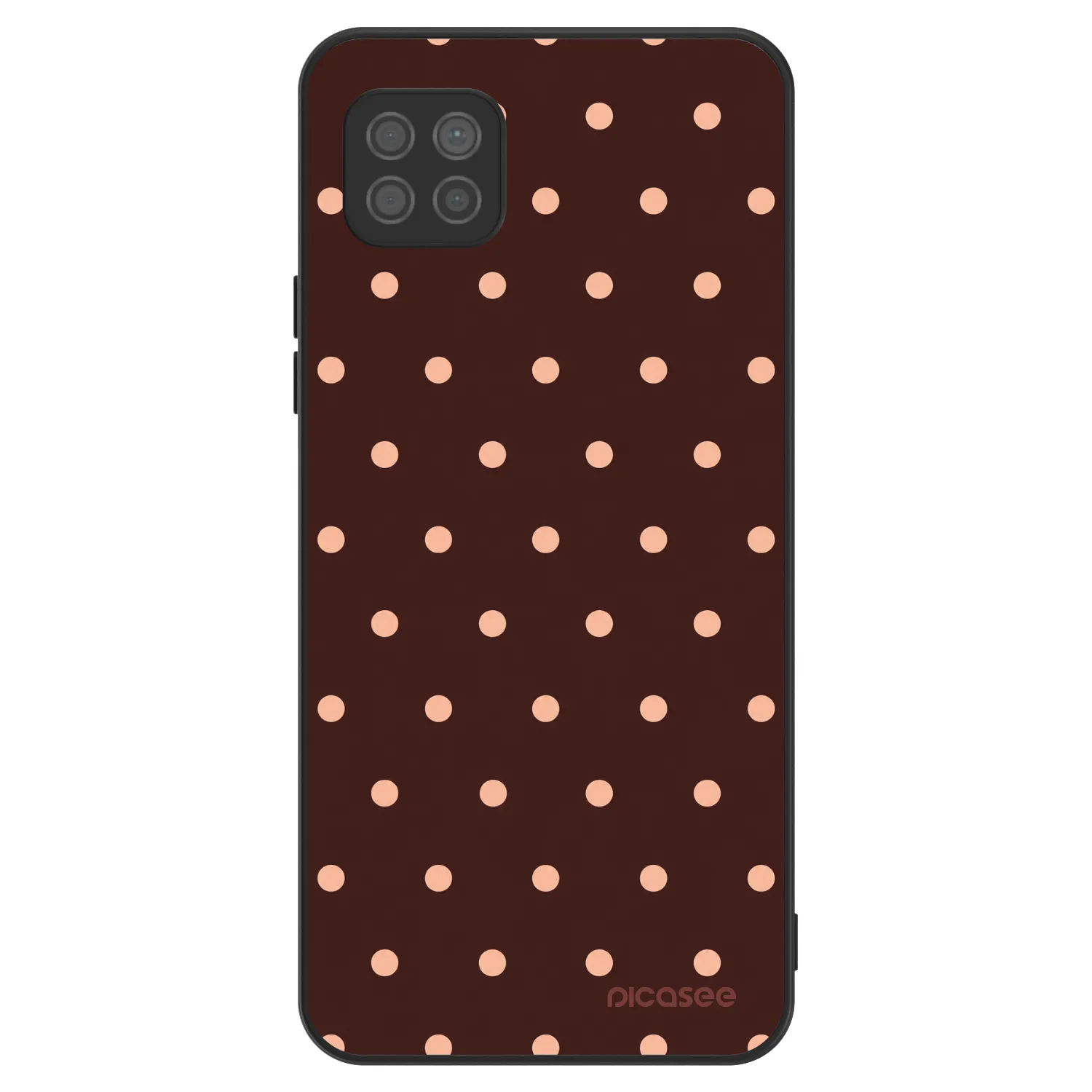 Picasee ULTIMATE CASE za Huawei P40 Lite - Peach Dots & Chocolate